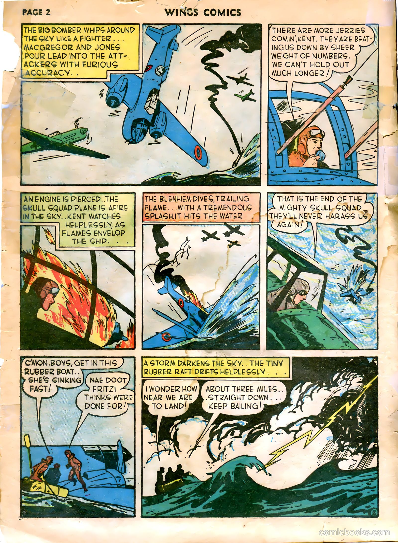 Wings Comics #5 (1941) — page 4 of 68