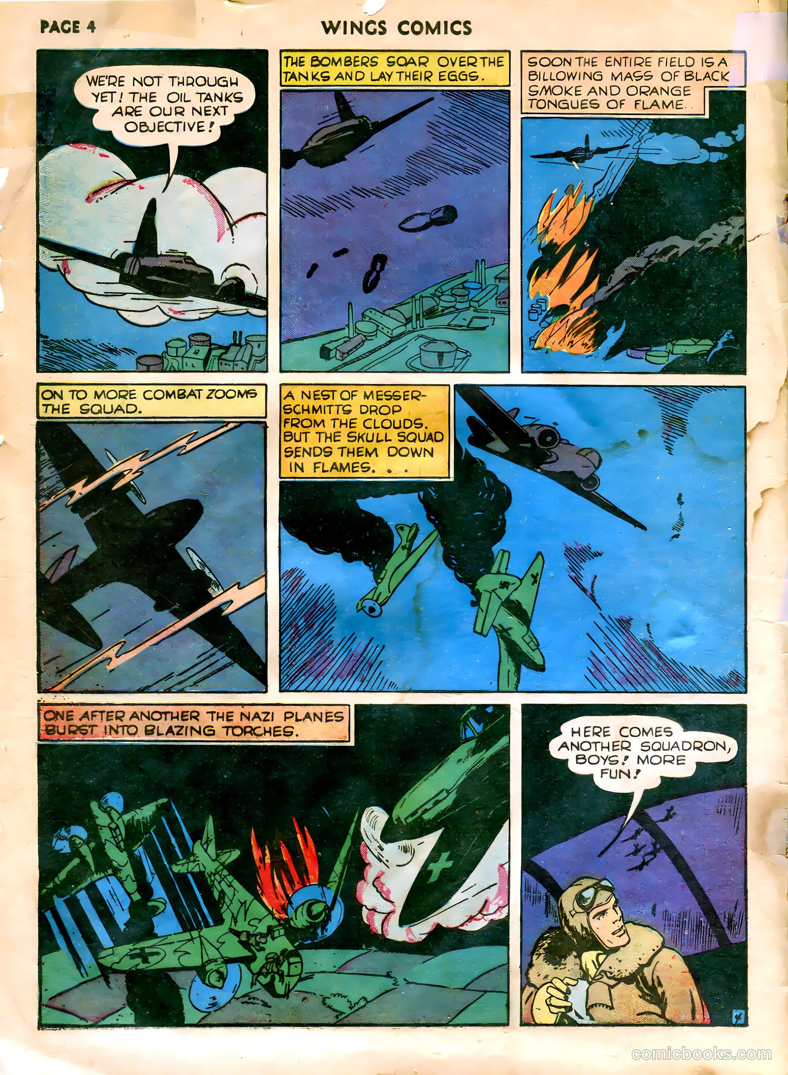 Wings Comics #5 (1941) — page 6 of 68