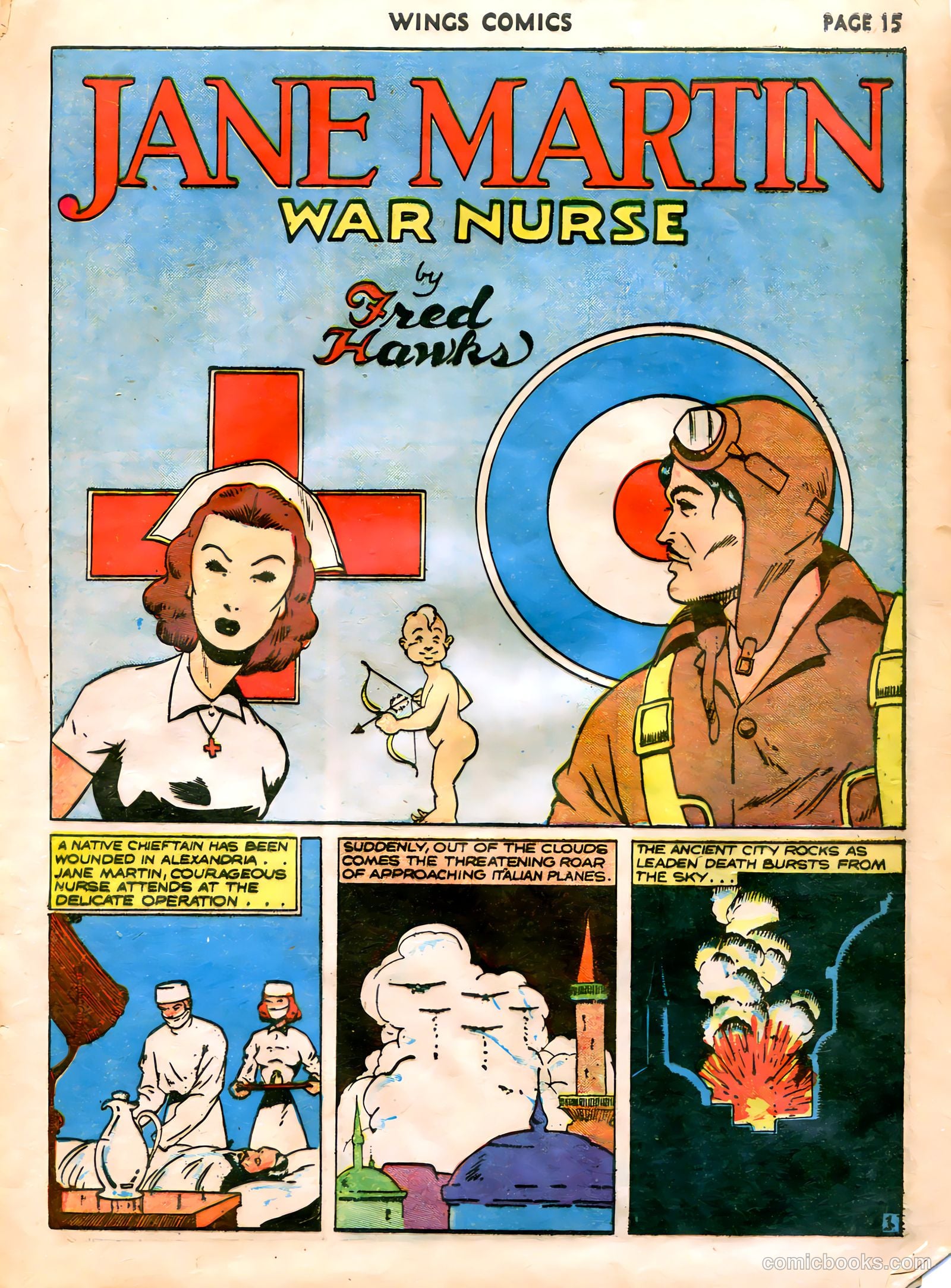 Wings Comics #5 (1941) — page 17 of 68