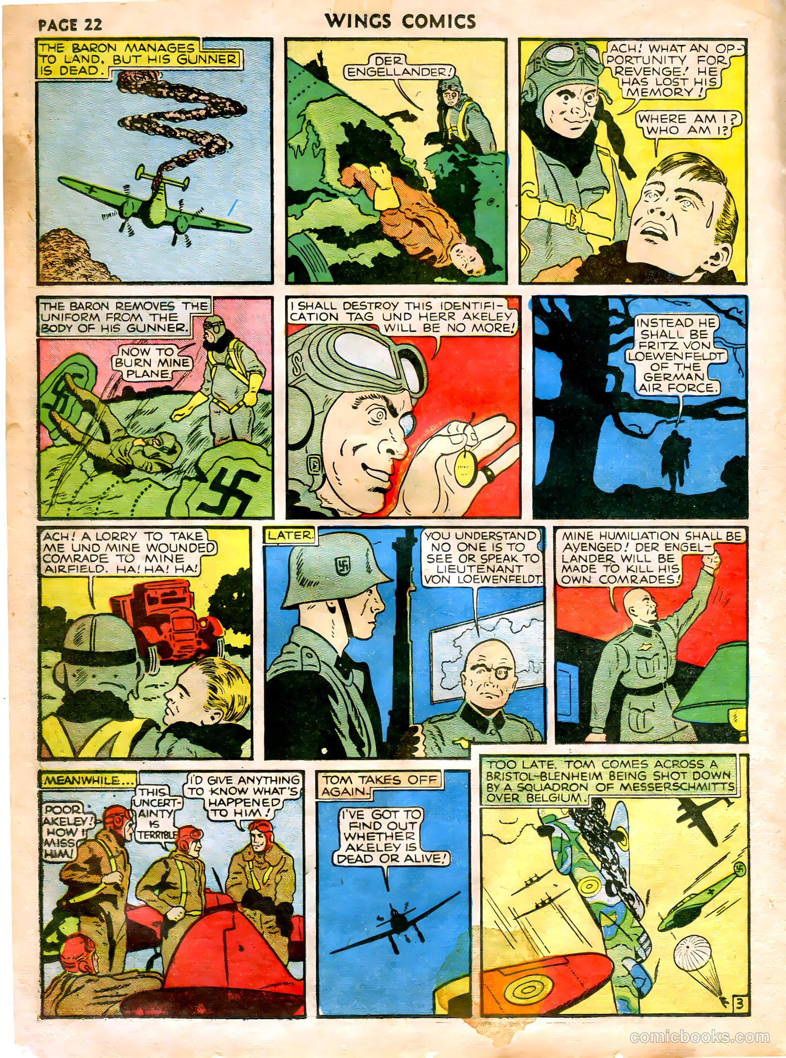 Wings Comics #5 (1941) — page 24 of 68