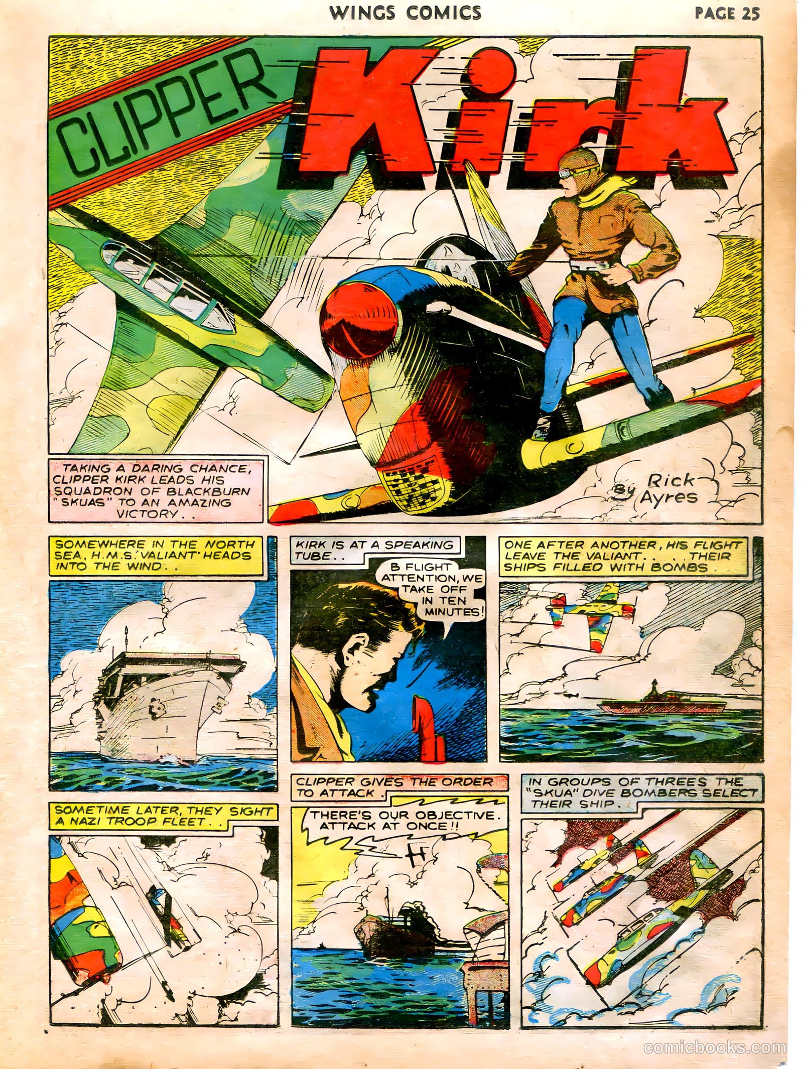 Wings Comics #5 (1941) — page 27 of 68