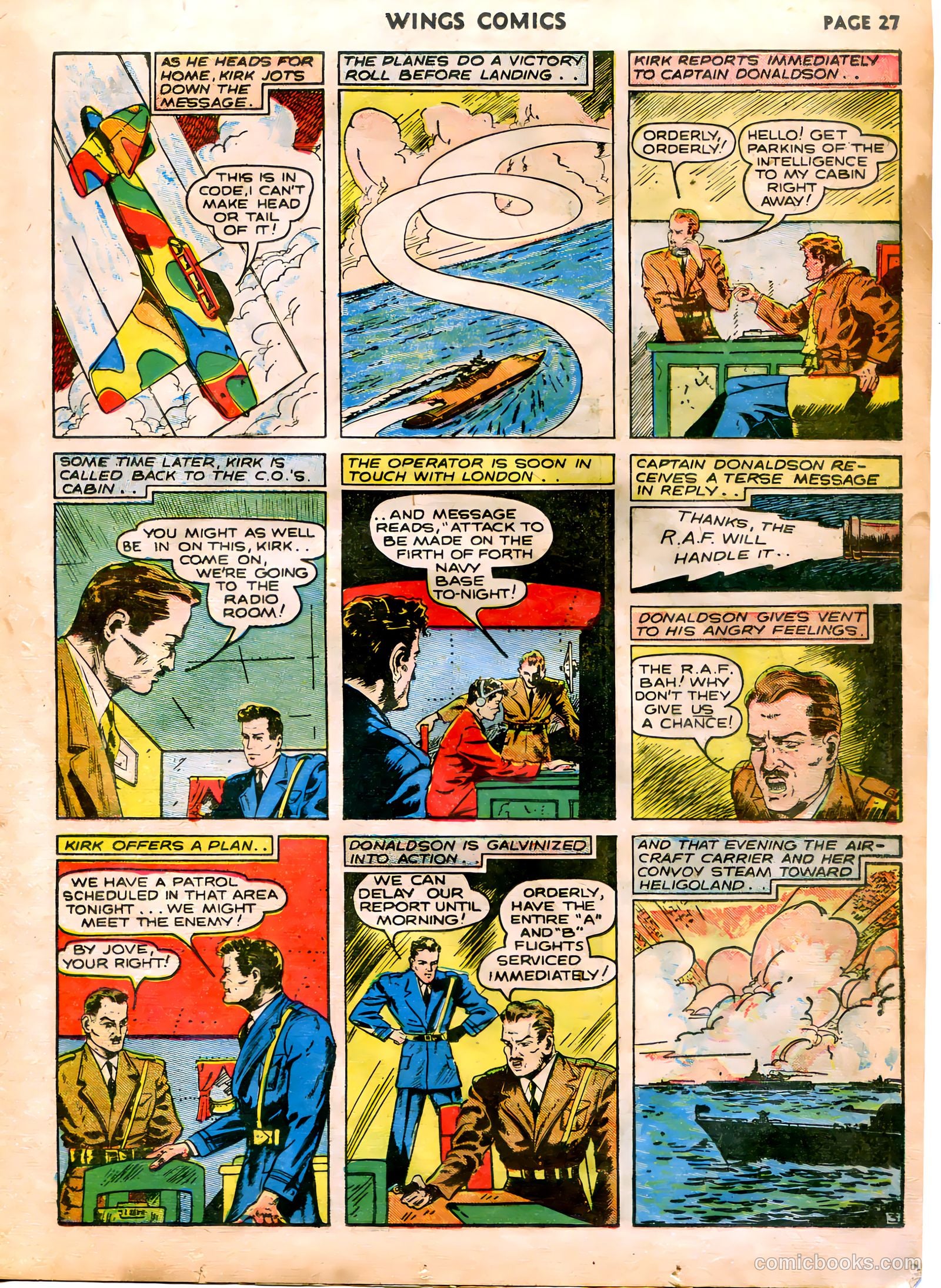 Wings Comics #5 (1941) — page 29 of 68