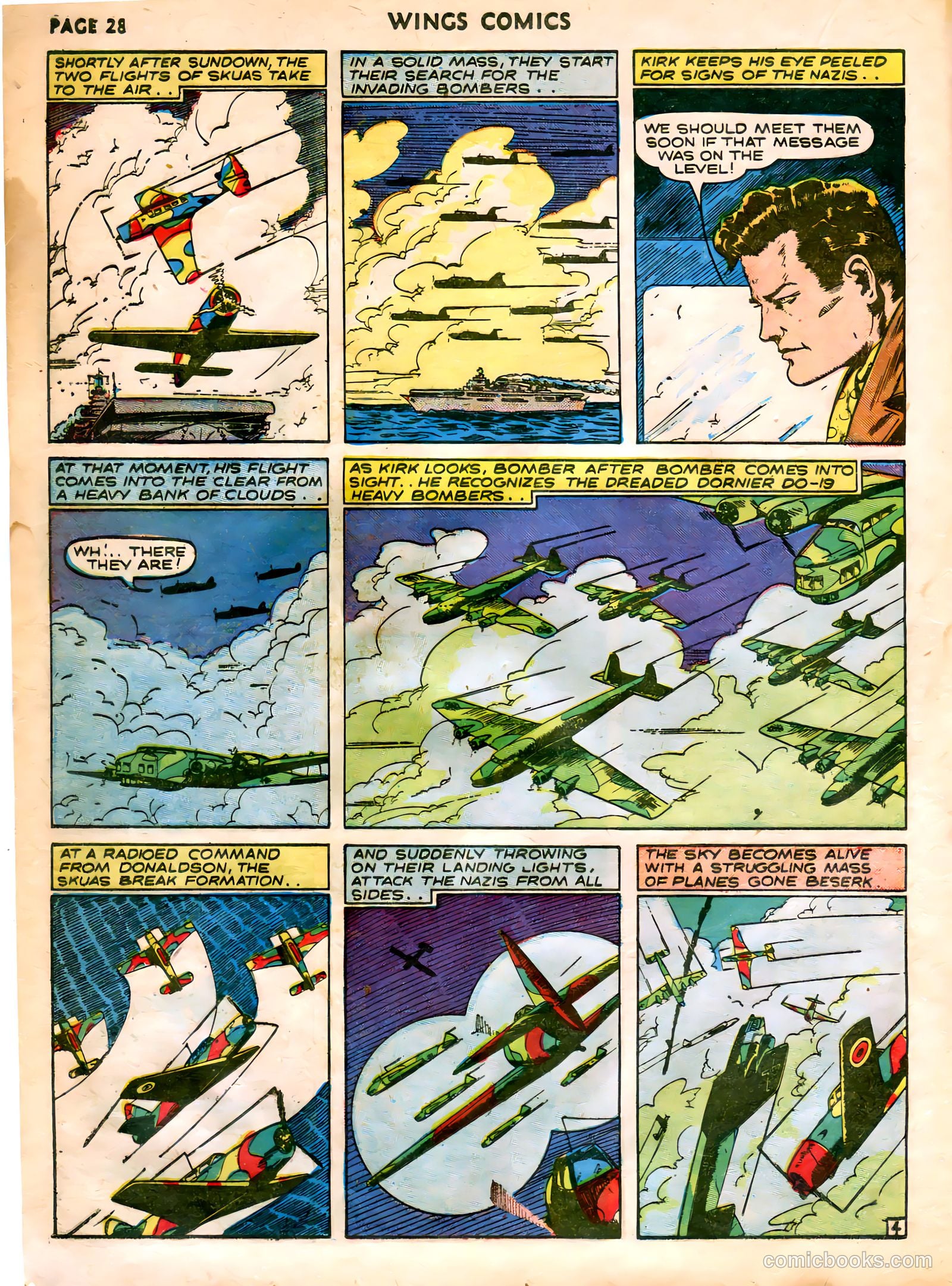Wings Comics #5 (1941) — page 30 of 68