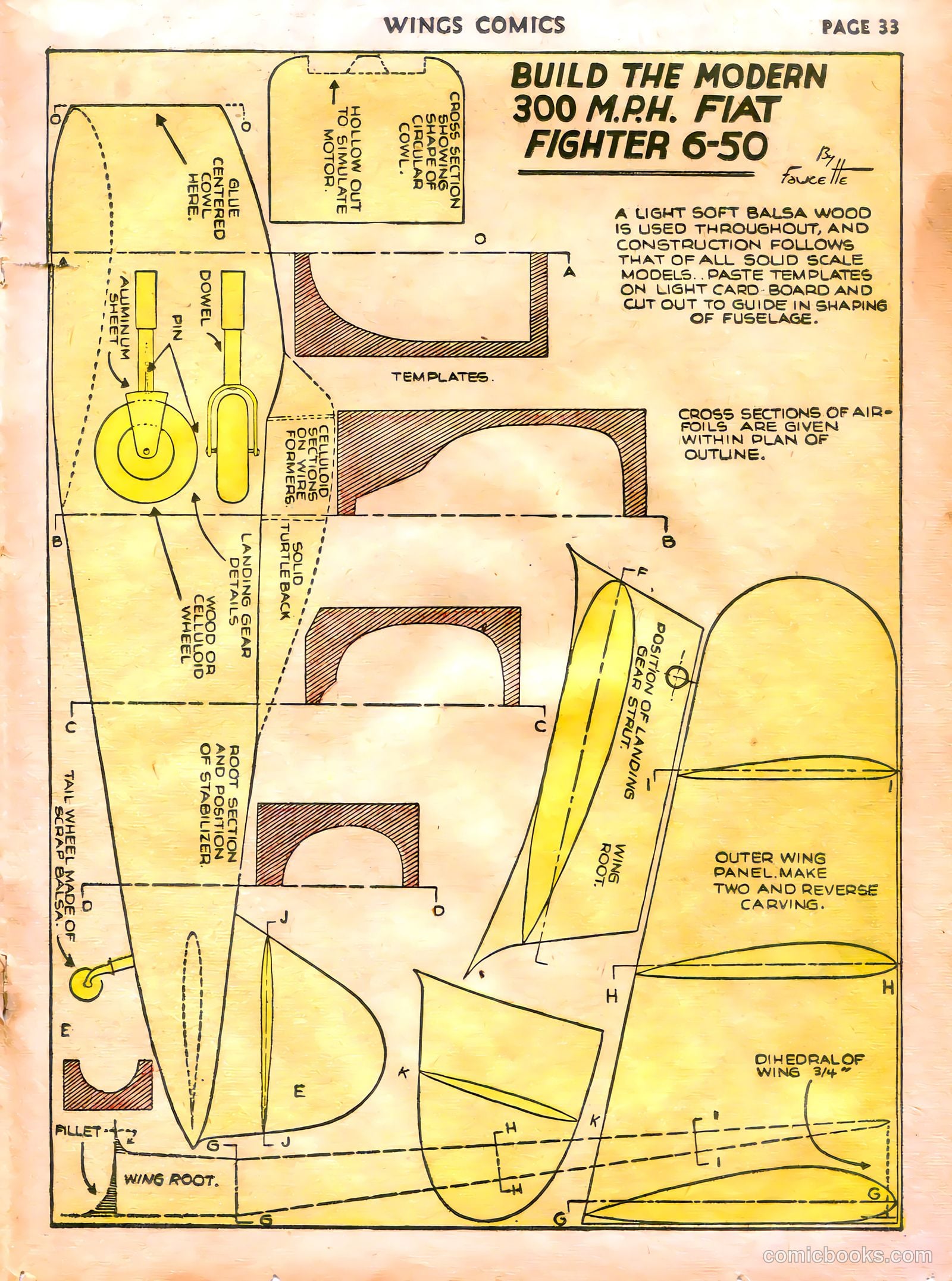 Wings Comics #5 (1941) — page 35 of 68