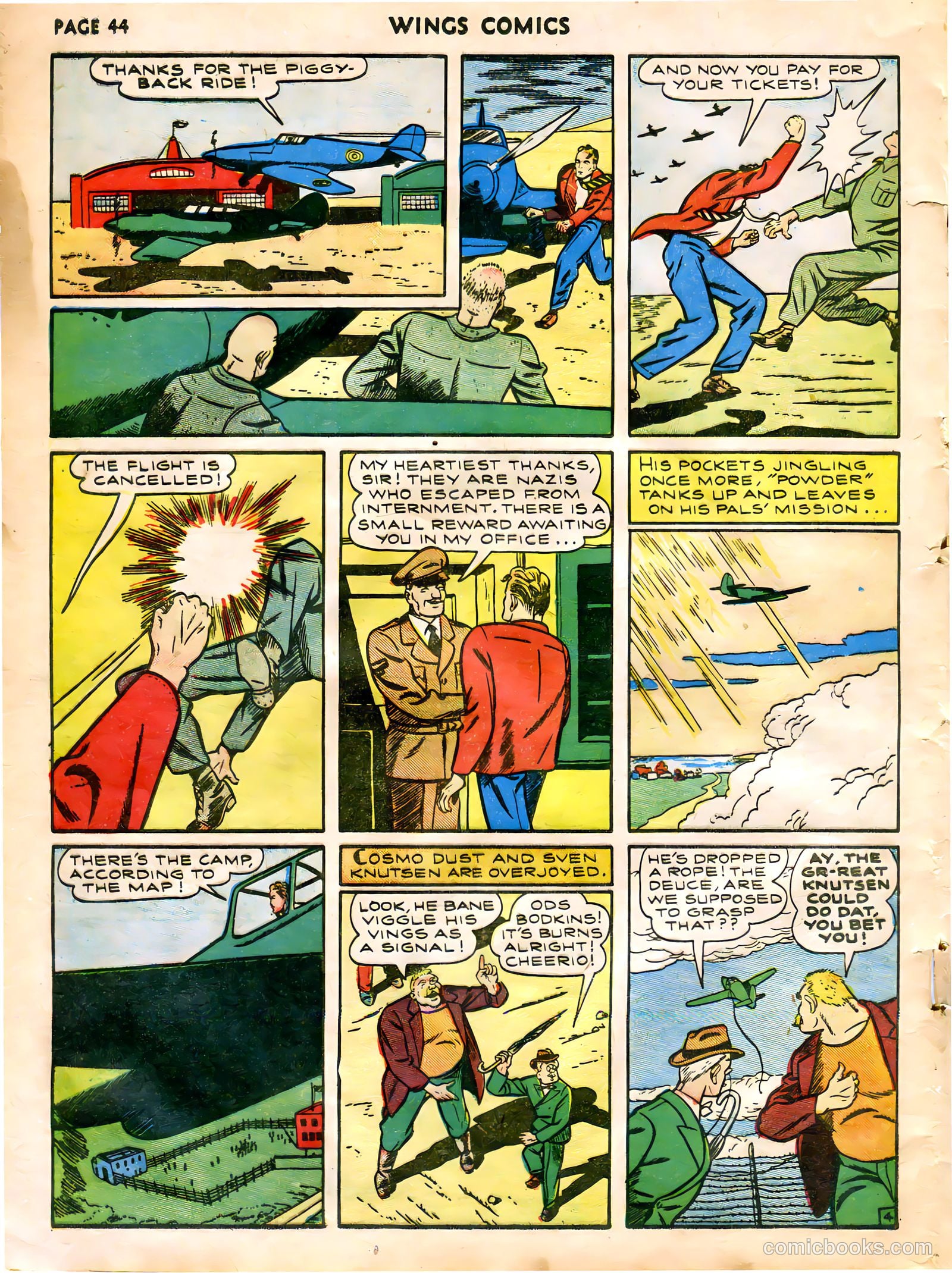 Wings Comics #5 (1941) — page 46 of 68
