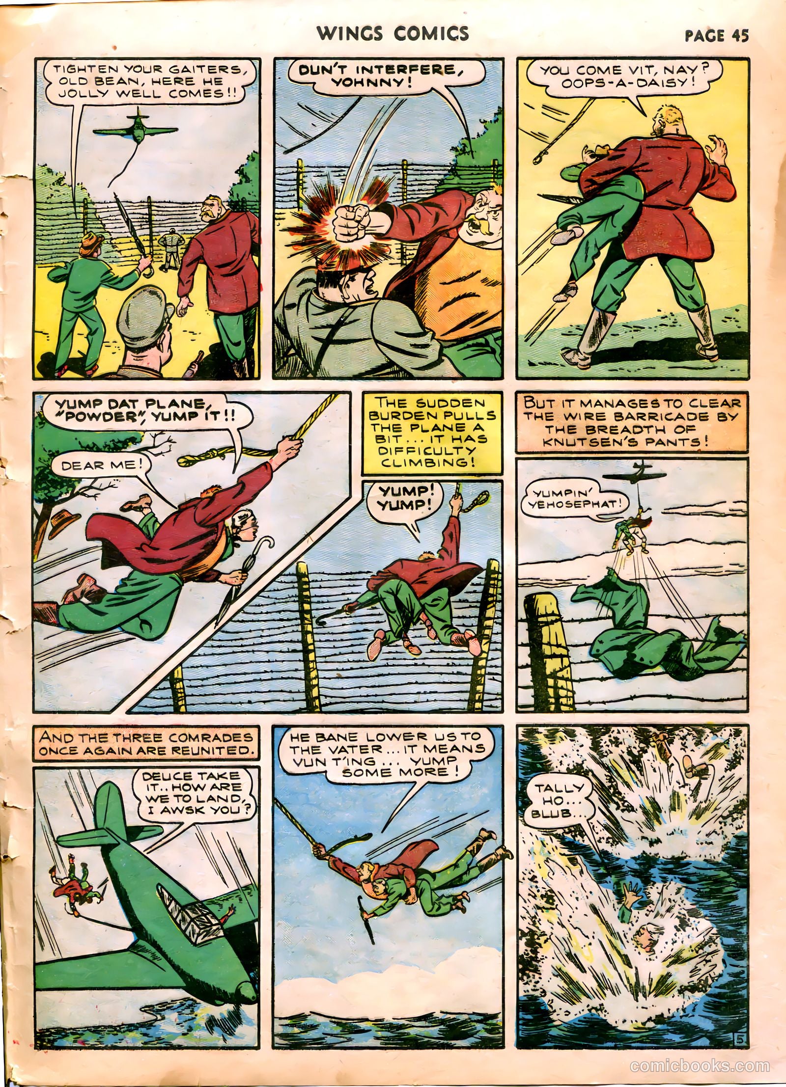 Wings Comics #5 (1941) — page 47 of 68