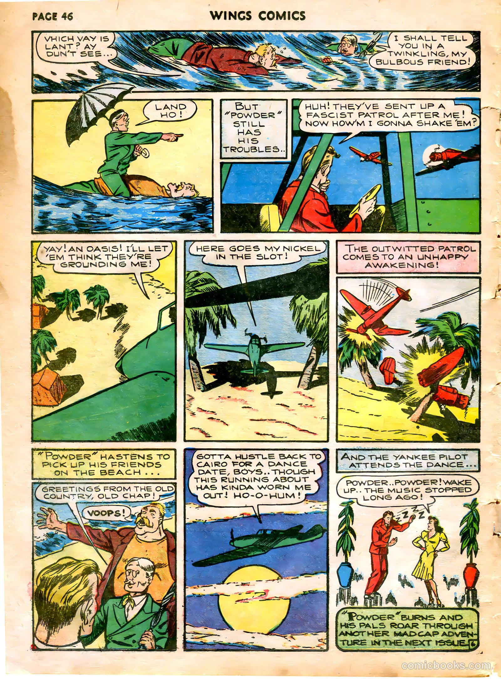 Wings Comics #5 (1941) — page 48 of 68
