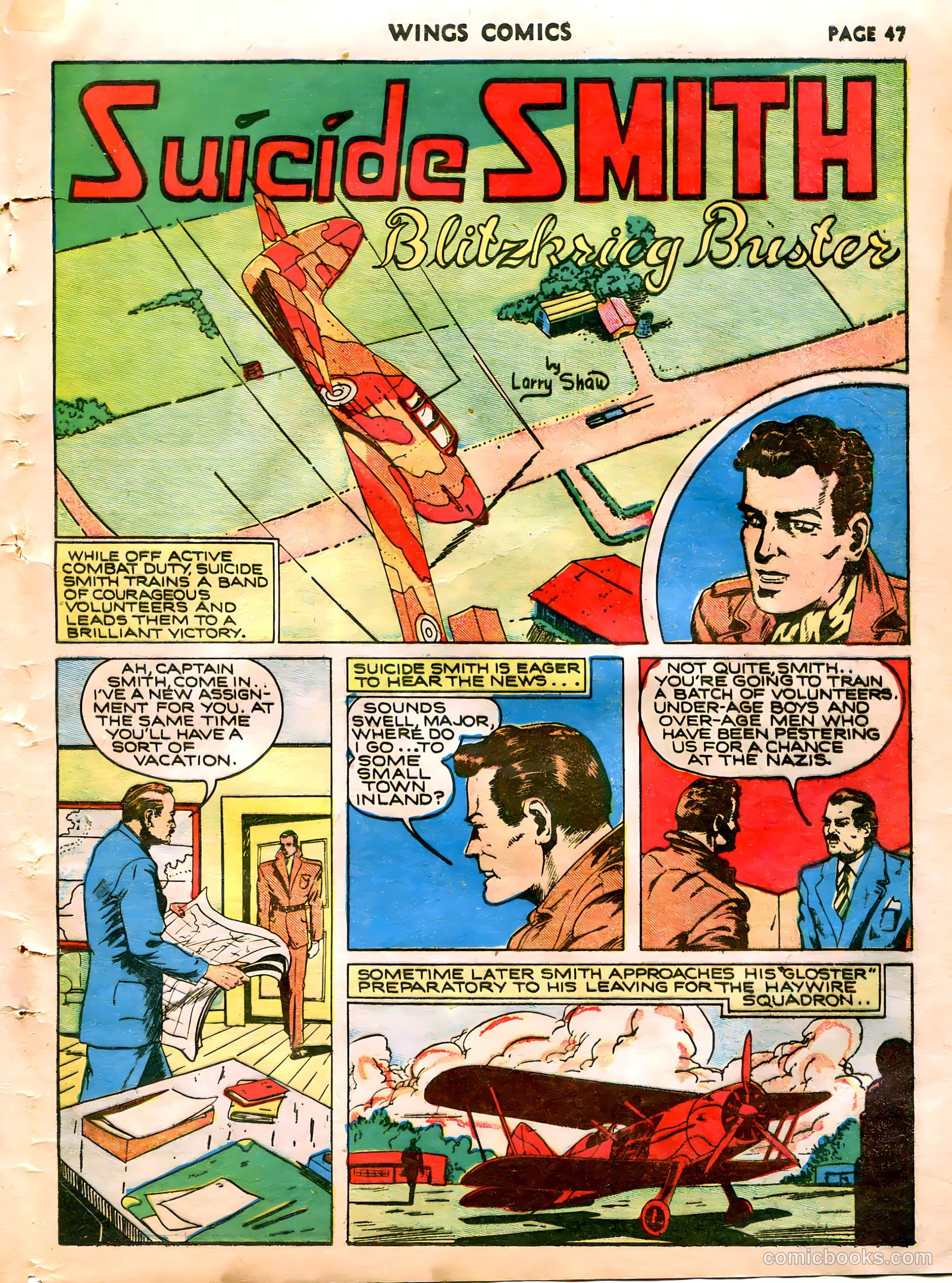 Wings Comics #5 (1941) — page 49 of 68