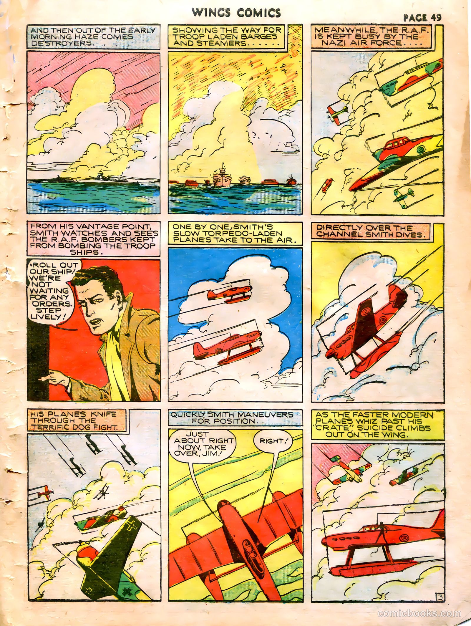 Wings Comics #5 (1941) — page 51 of 68
