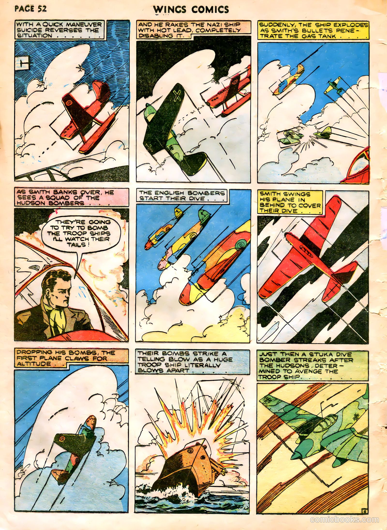Wings Comics #5 (1941) — page 54 of 68