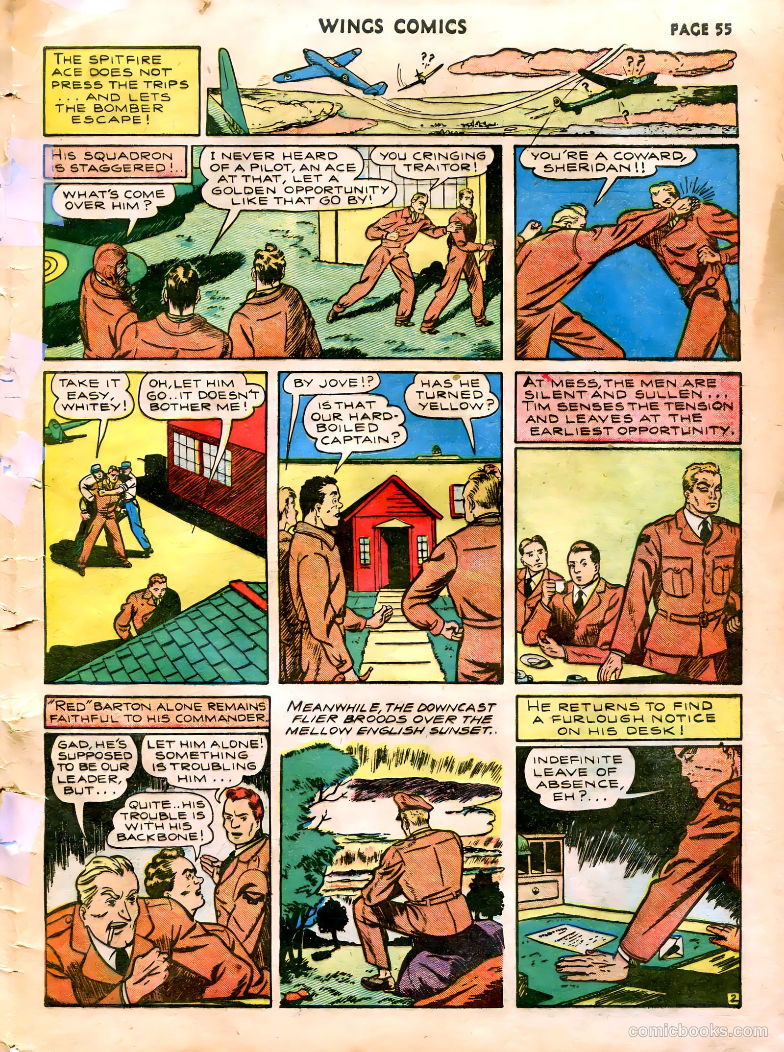 Wings Comics #5 (1941) — page 57 of 68