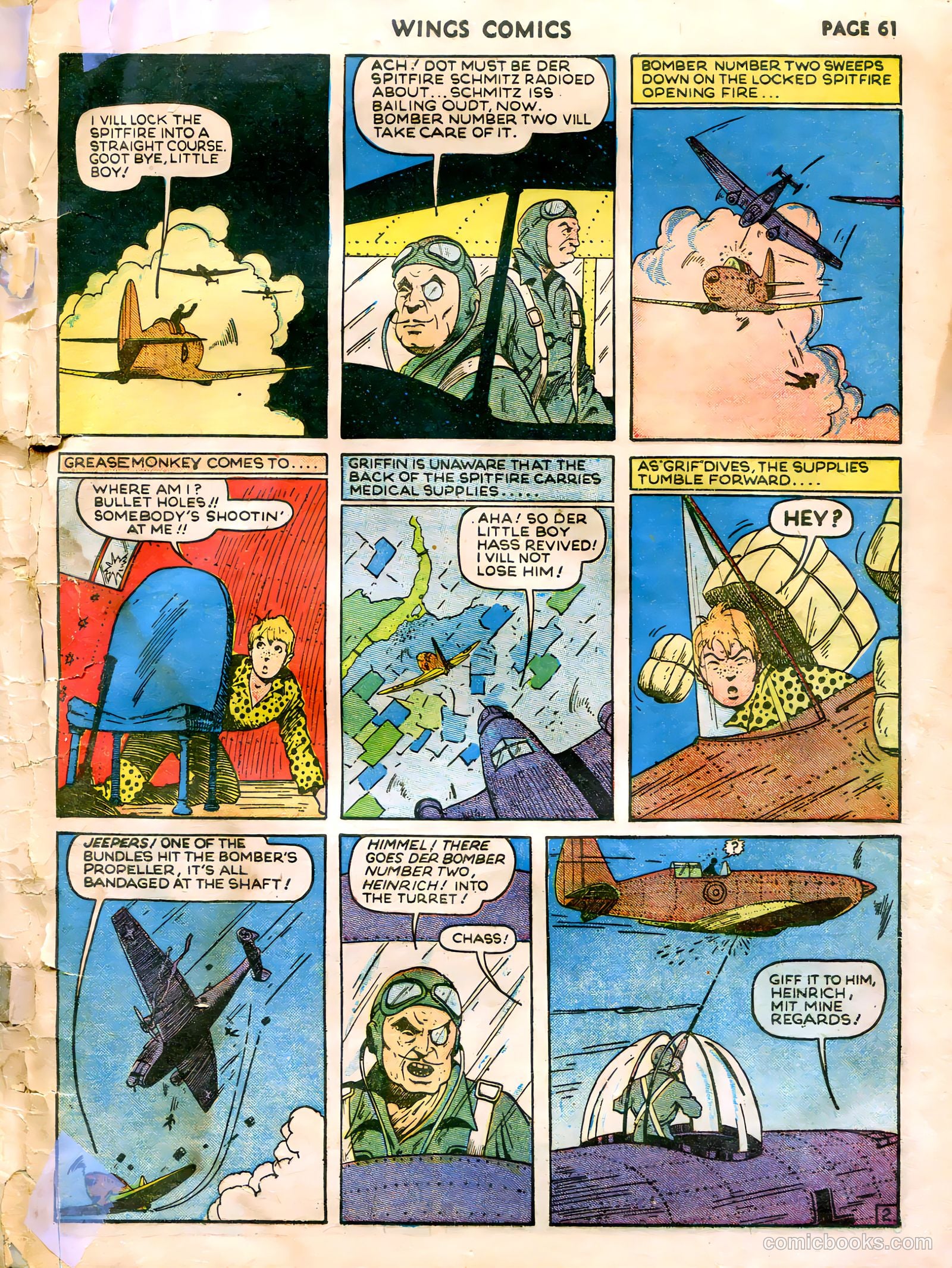 Wings Comics #5 (1941) — page 63 of 68