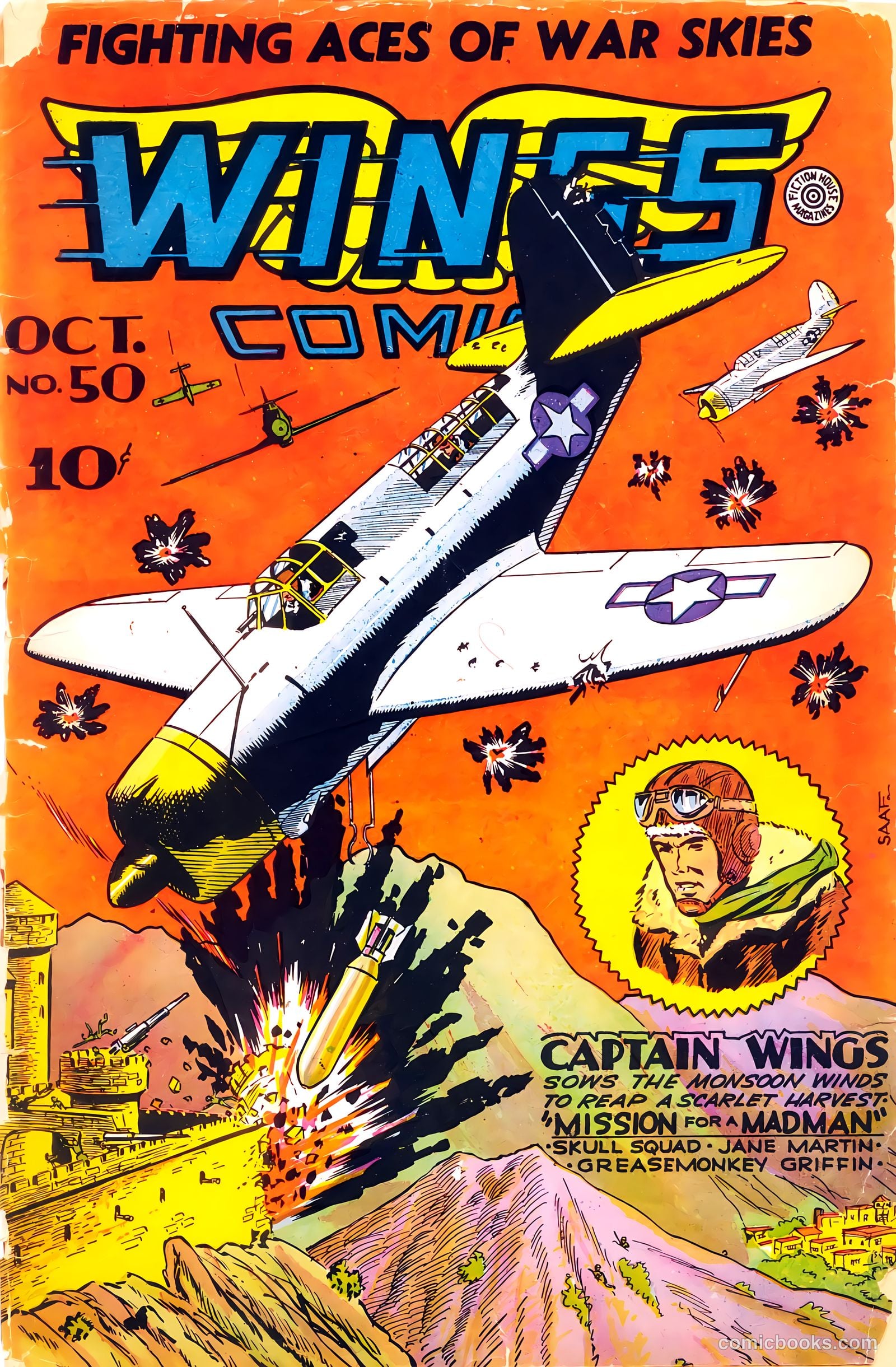 Wings Comics #50