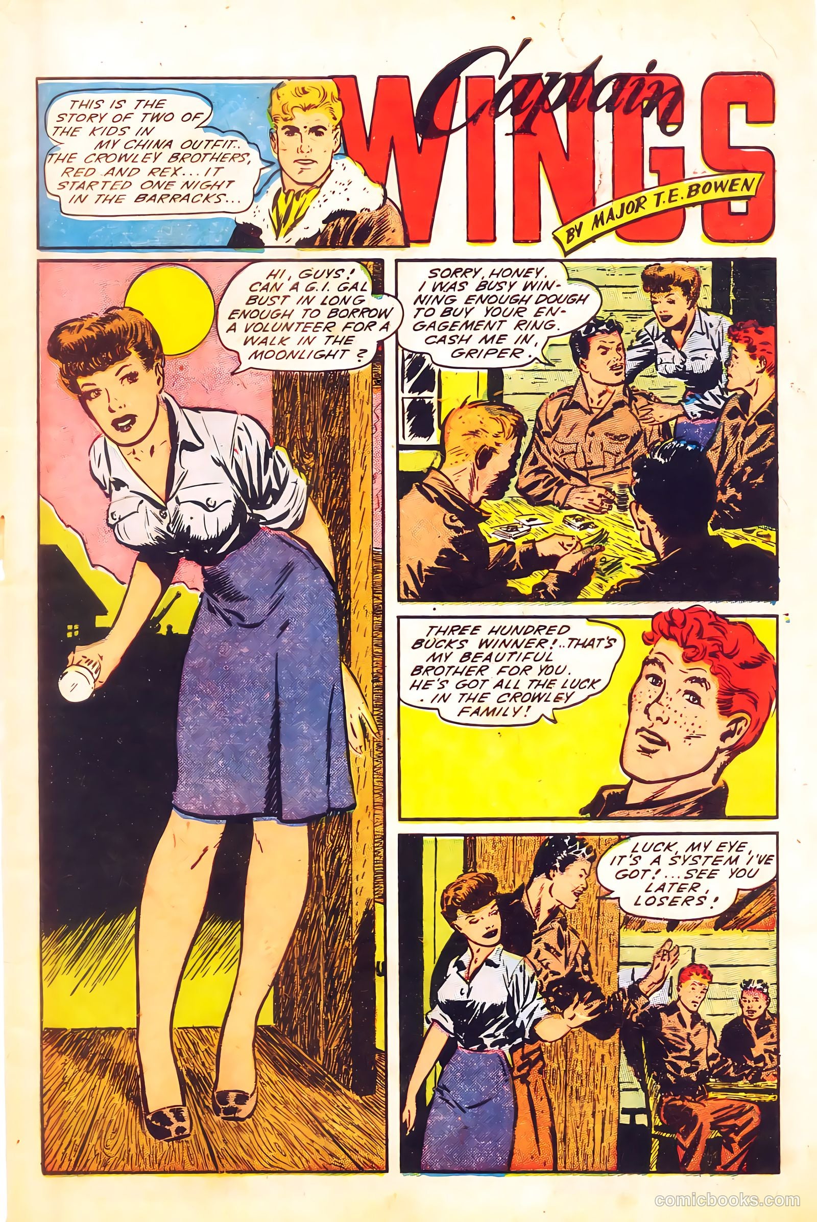 Wings Comics #50 (1944) — page 3 of 52