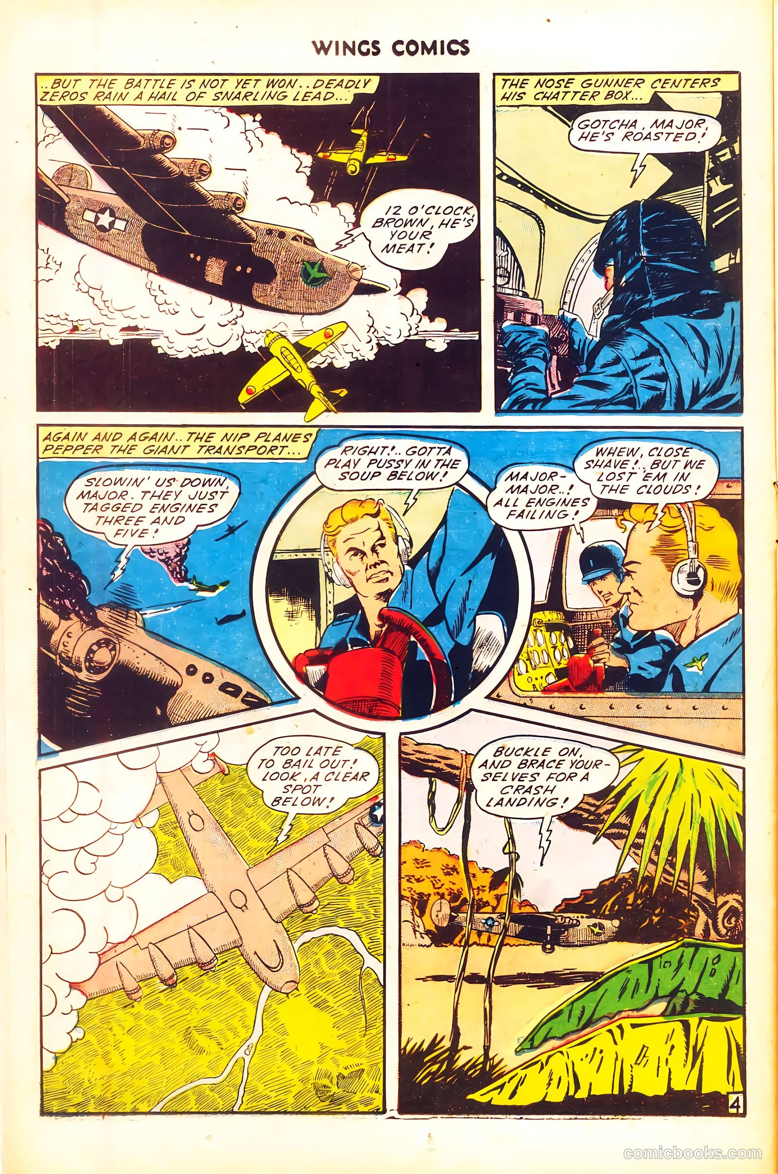 Wings Comics #50 (1944) — page 24 of 52