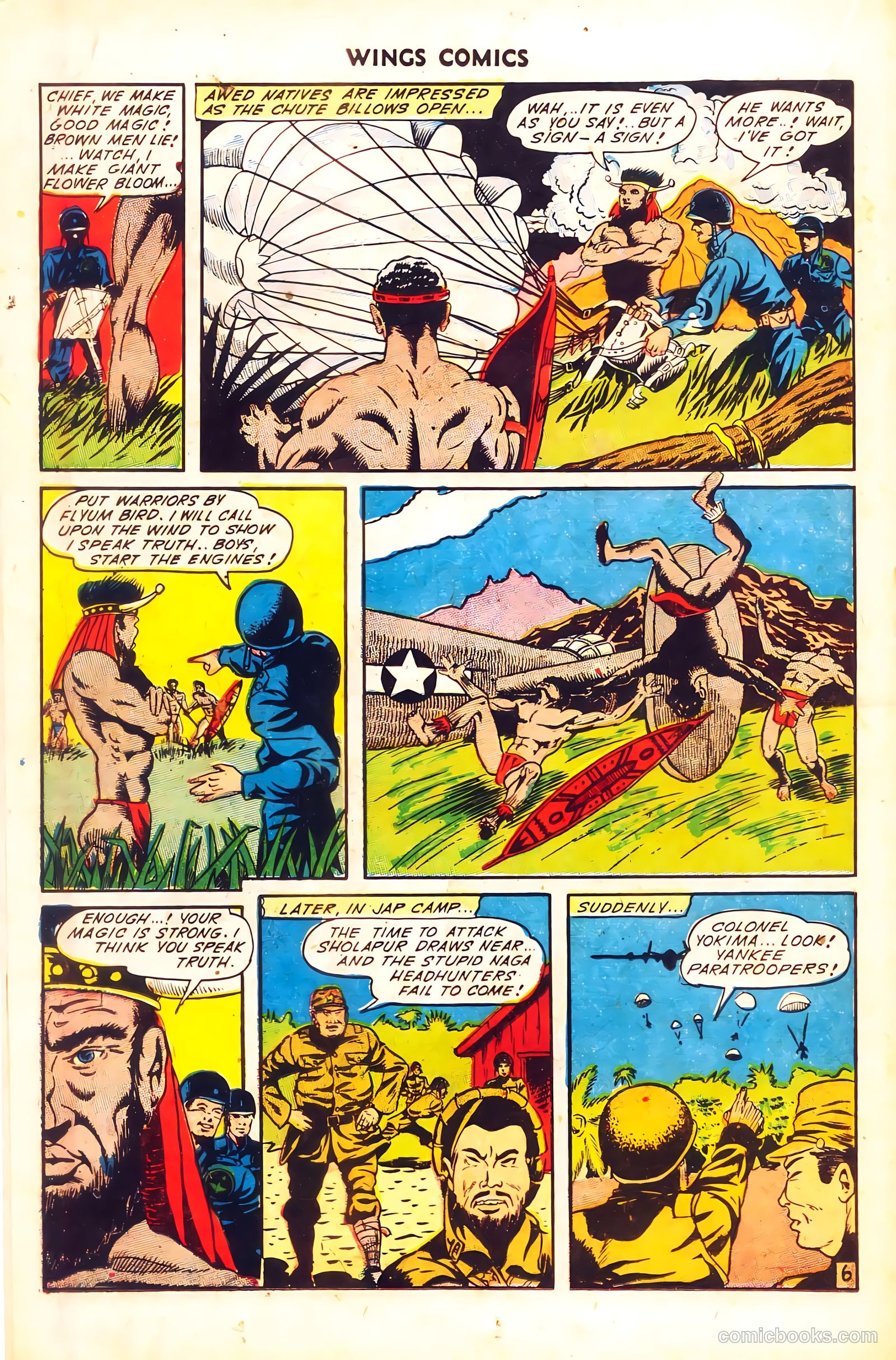 Wings Comics #50 (1944) — page 26 of 52