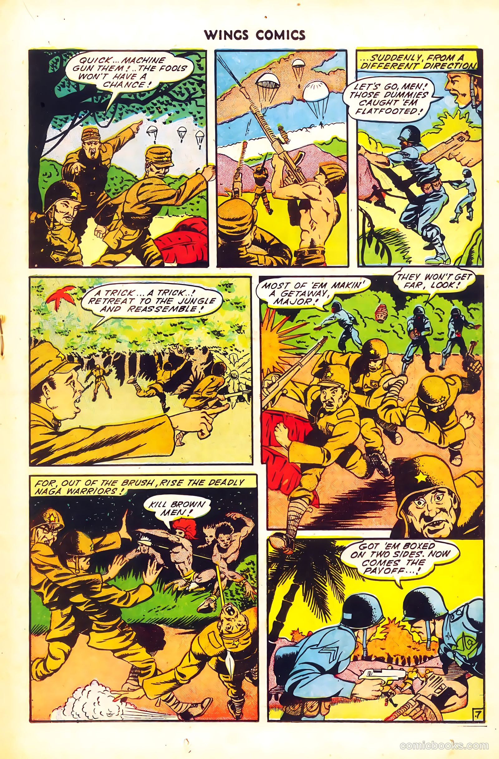 Wings Comics #50 (1944) — page 27 of 52