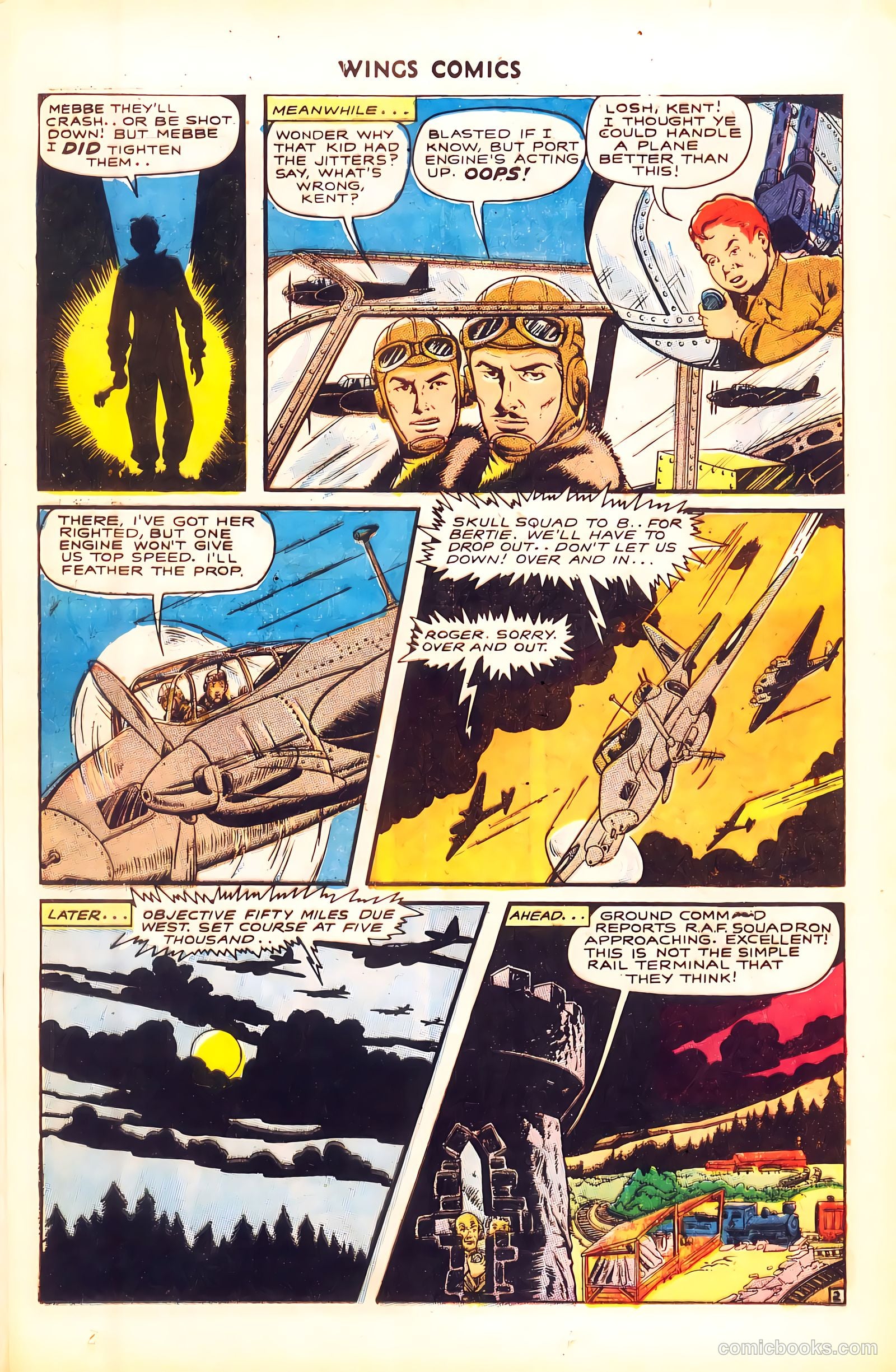 Wings Comics #50 (1944) — page 30 of 52