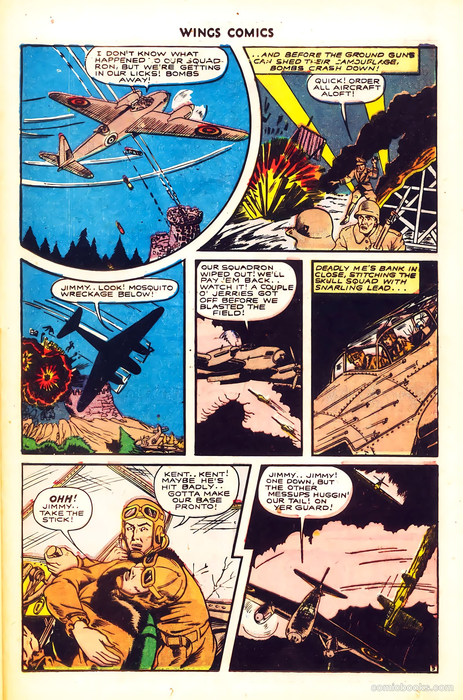 Wings Comics #50 (1944) — page 33 of 52