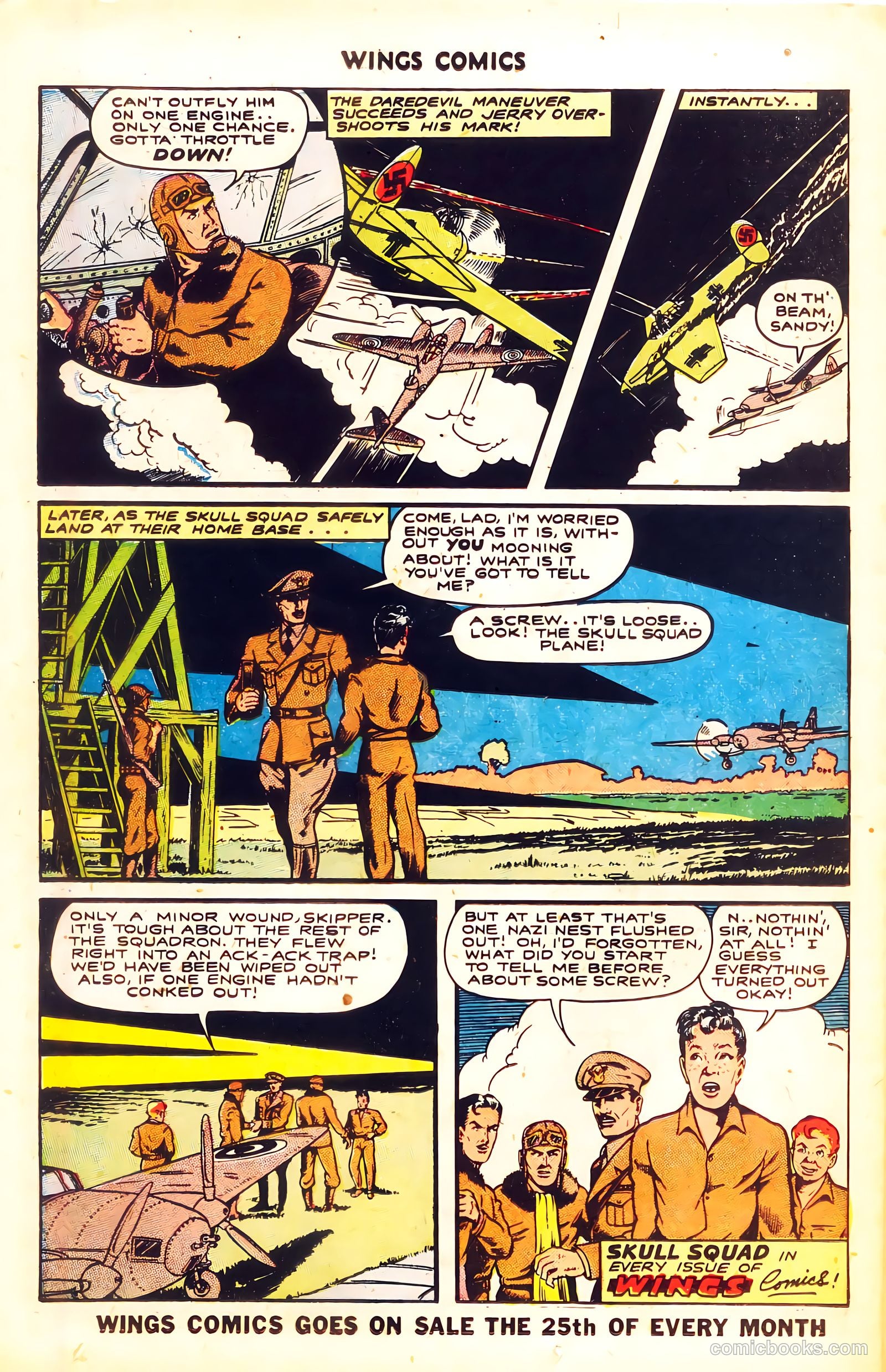 Wings Comics #50 (1944) — page 34 of 52