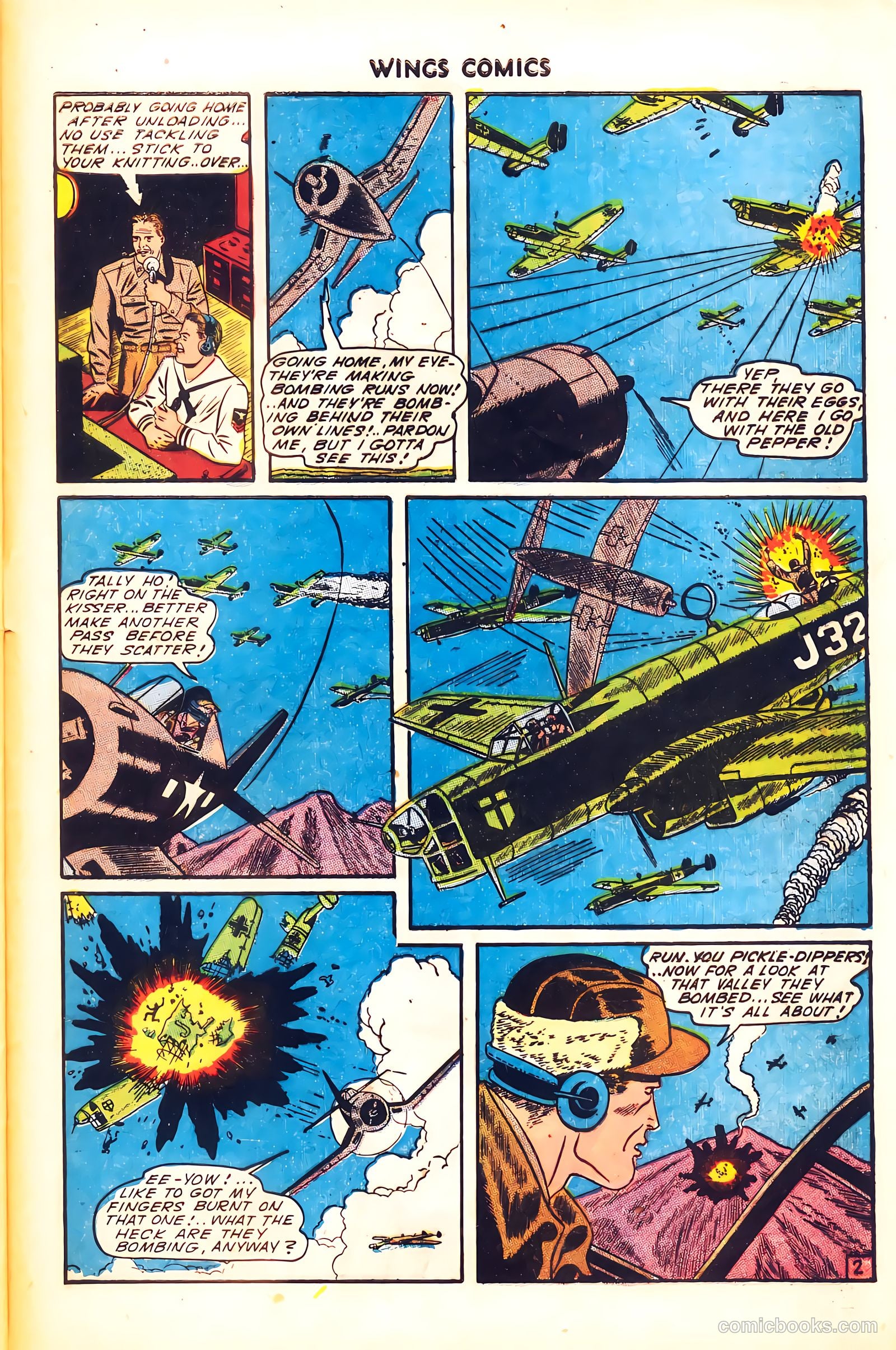 Wings Comics #50 (1944) — page 45 of 52