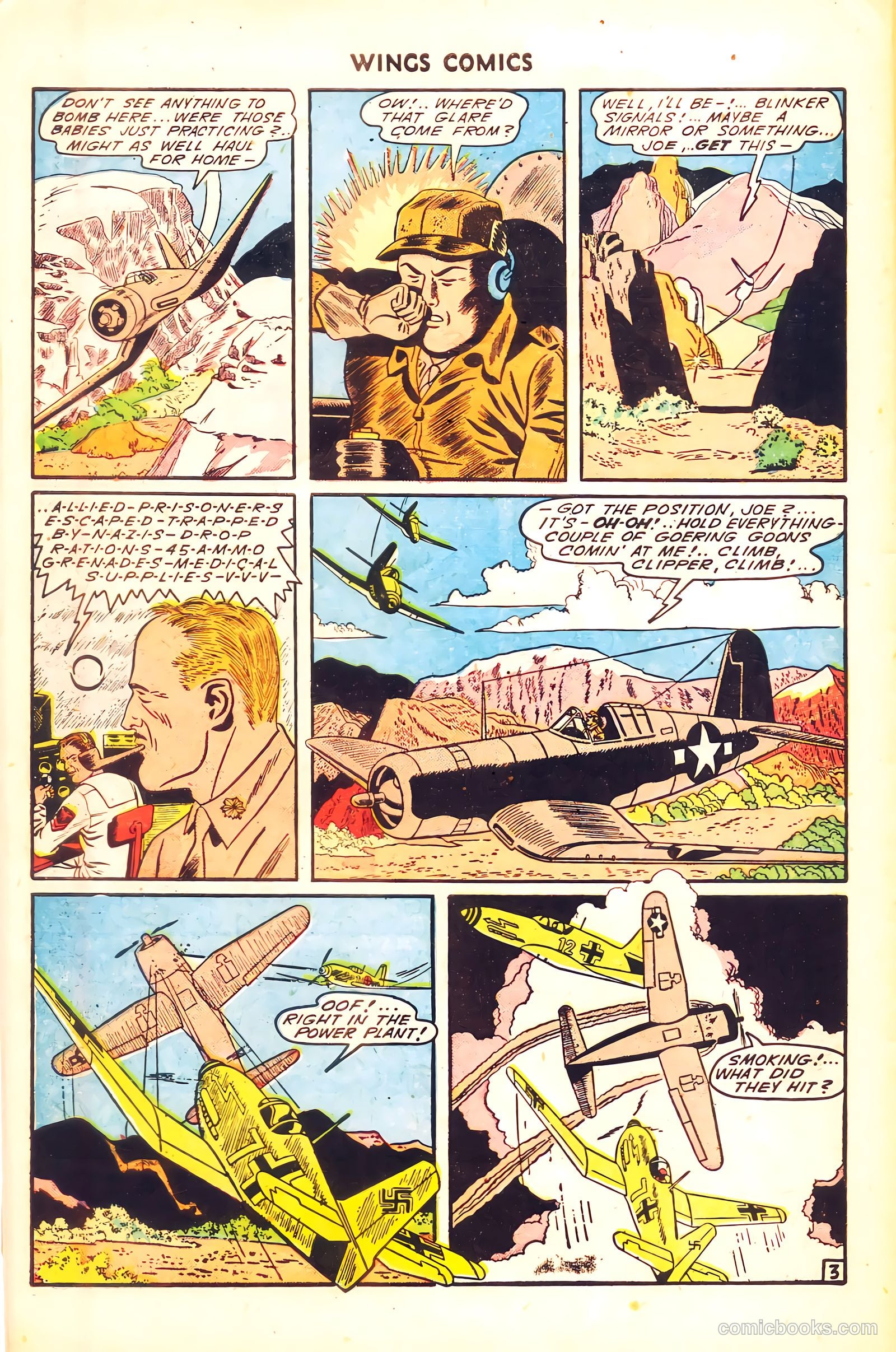 Wings Comics #50 (1944) — page 46 of 52
