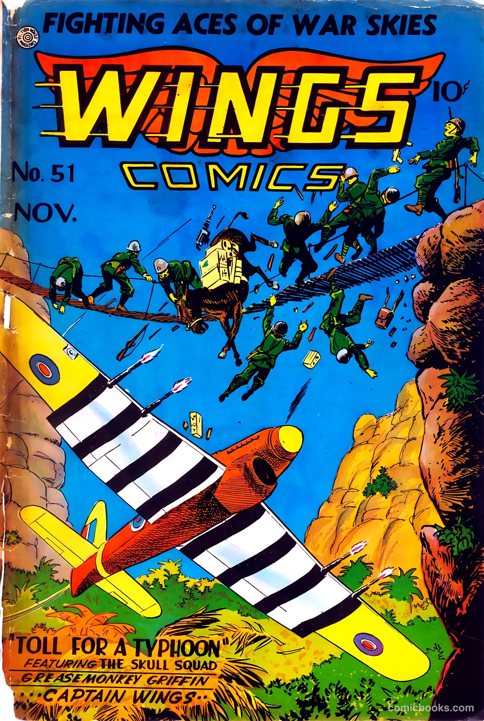 Wings Comics #51