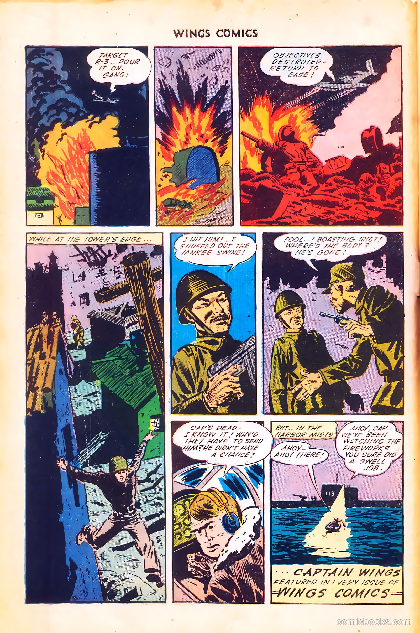 Wings Comics #51 (1944) — page 12 of 52
