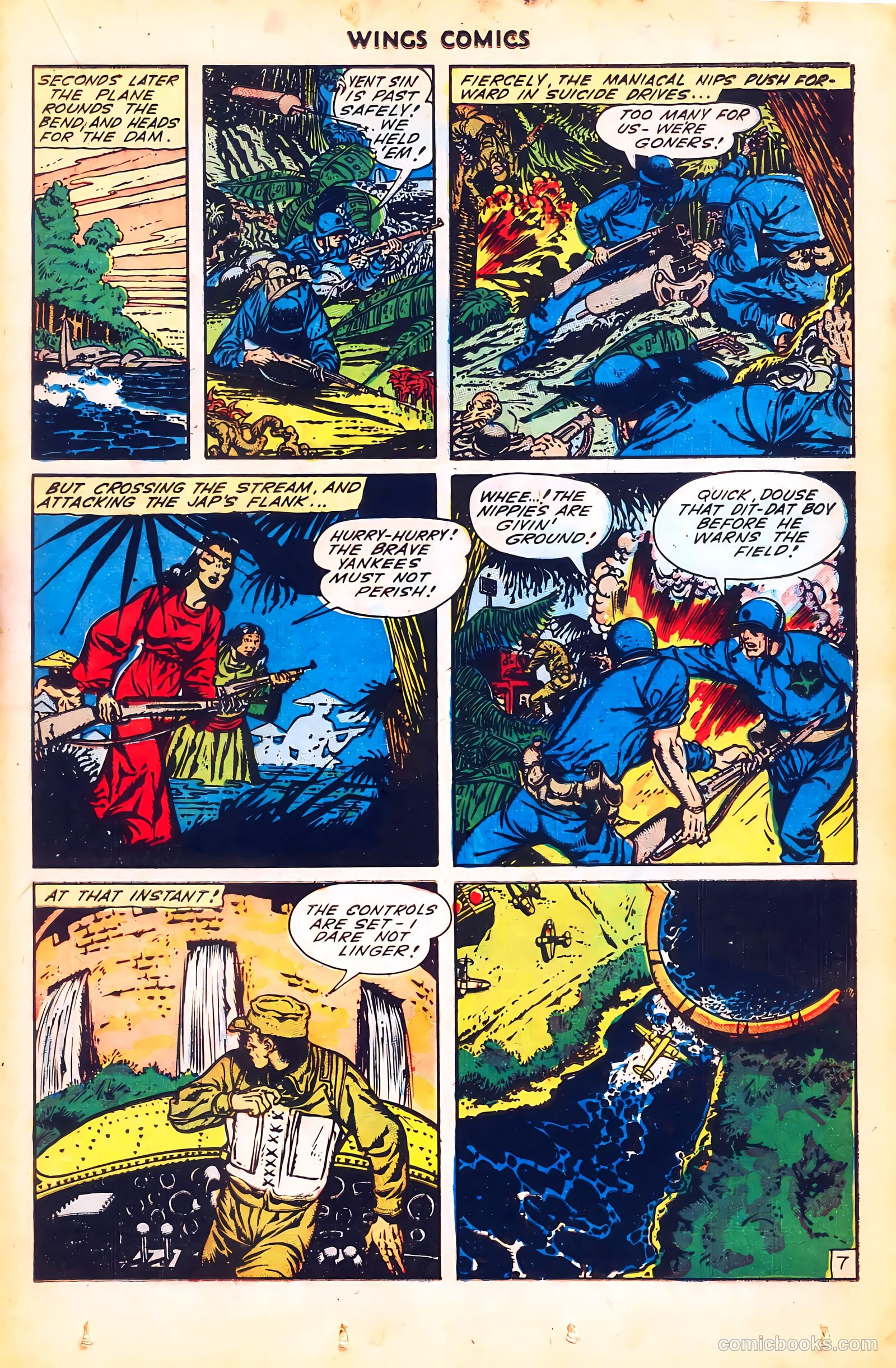 Wings Comics #51 (1944) — page 27 of 52