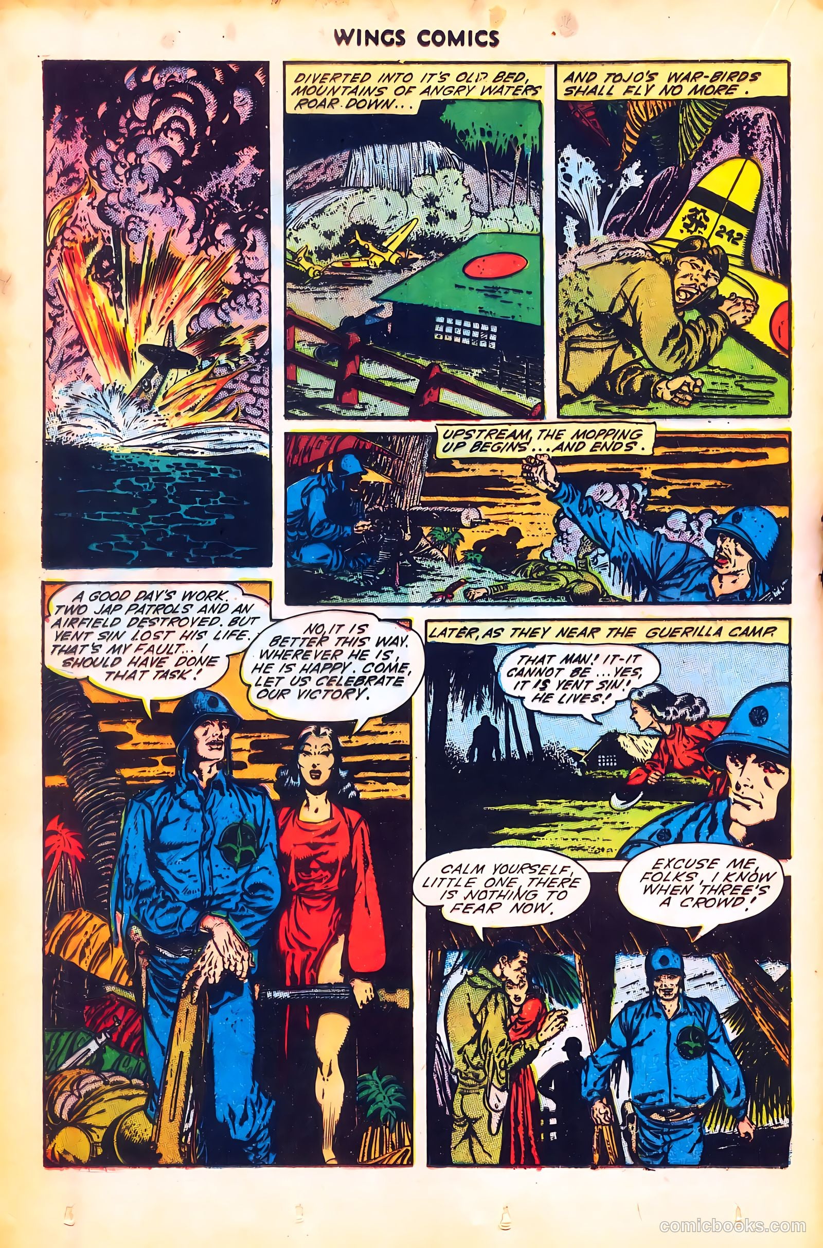 Wings Comics #51 (1944) — page 28 of 52