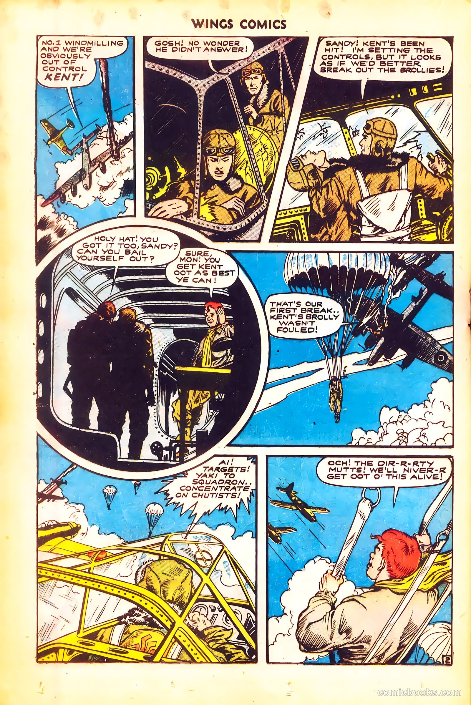 Wings Comics #51 (1944) — page 30 of 52