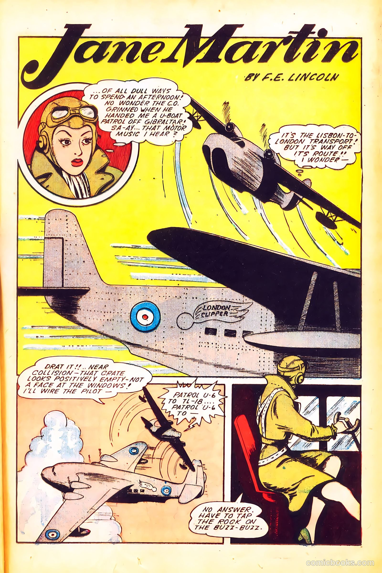 Wings Comics #51 (1944) — page 37 of 52