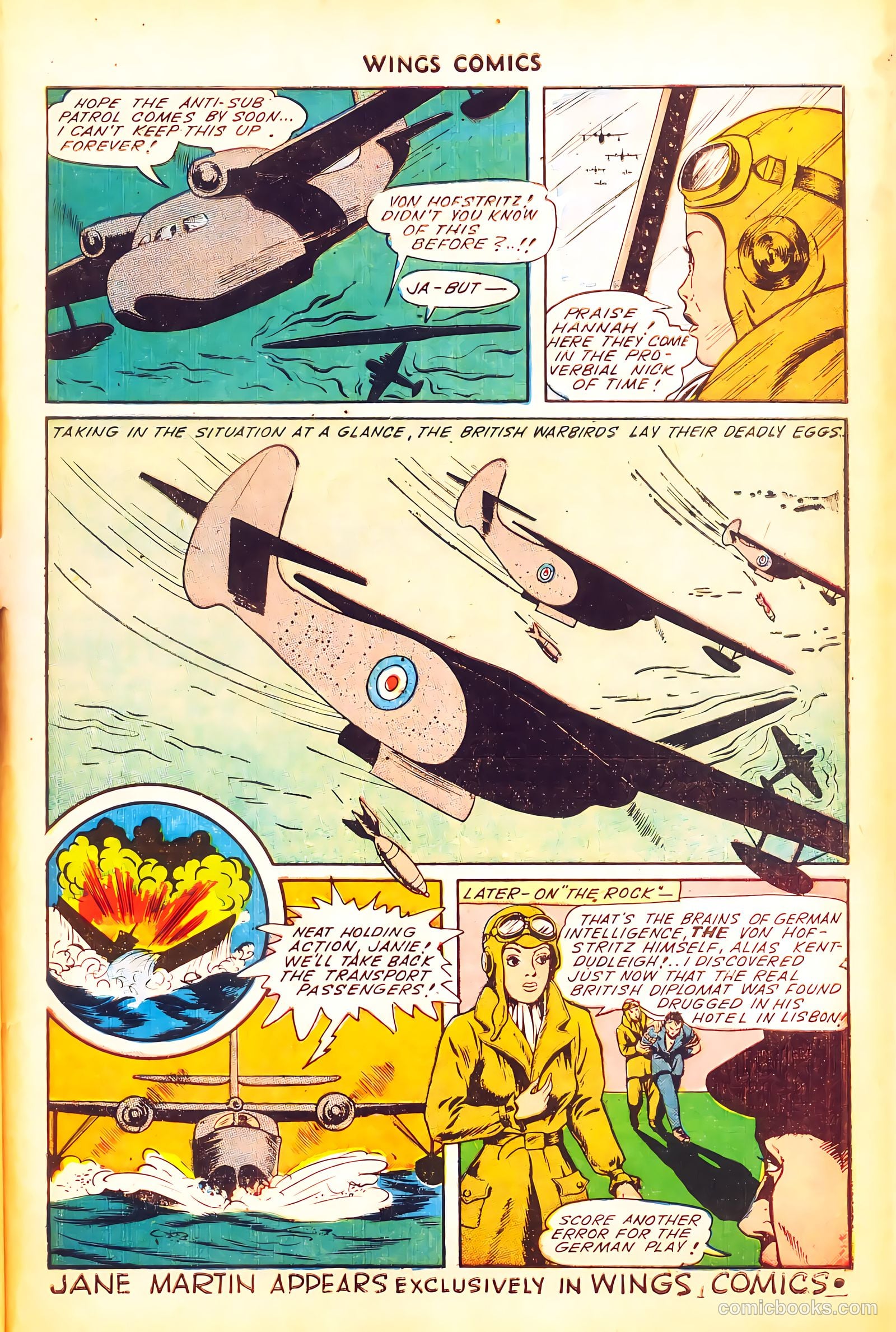 Wings Comics #51 (1944) — page 41 of 52