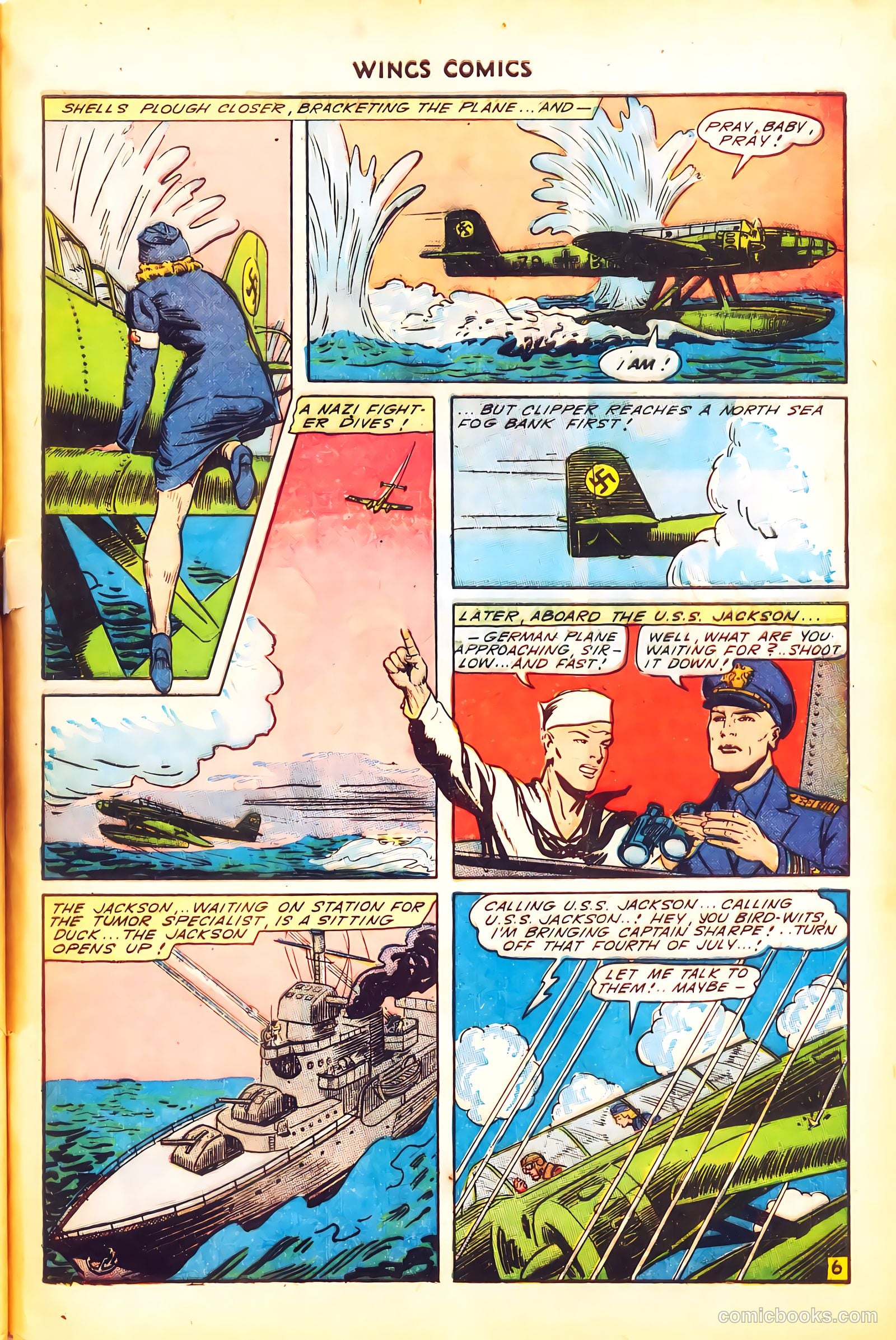 Wings Comics #51 (1944) — page 49 of 52