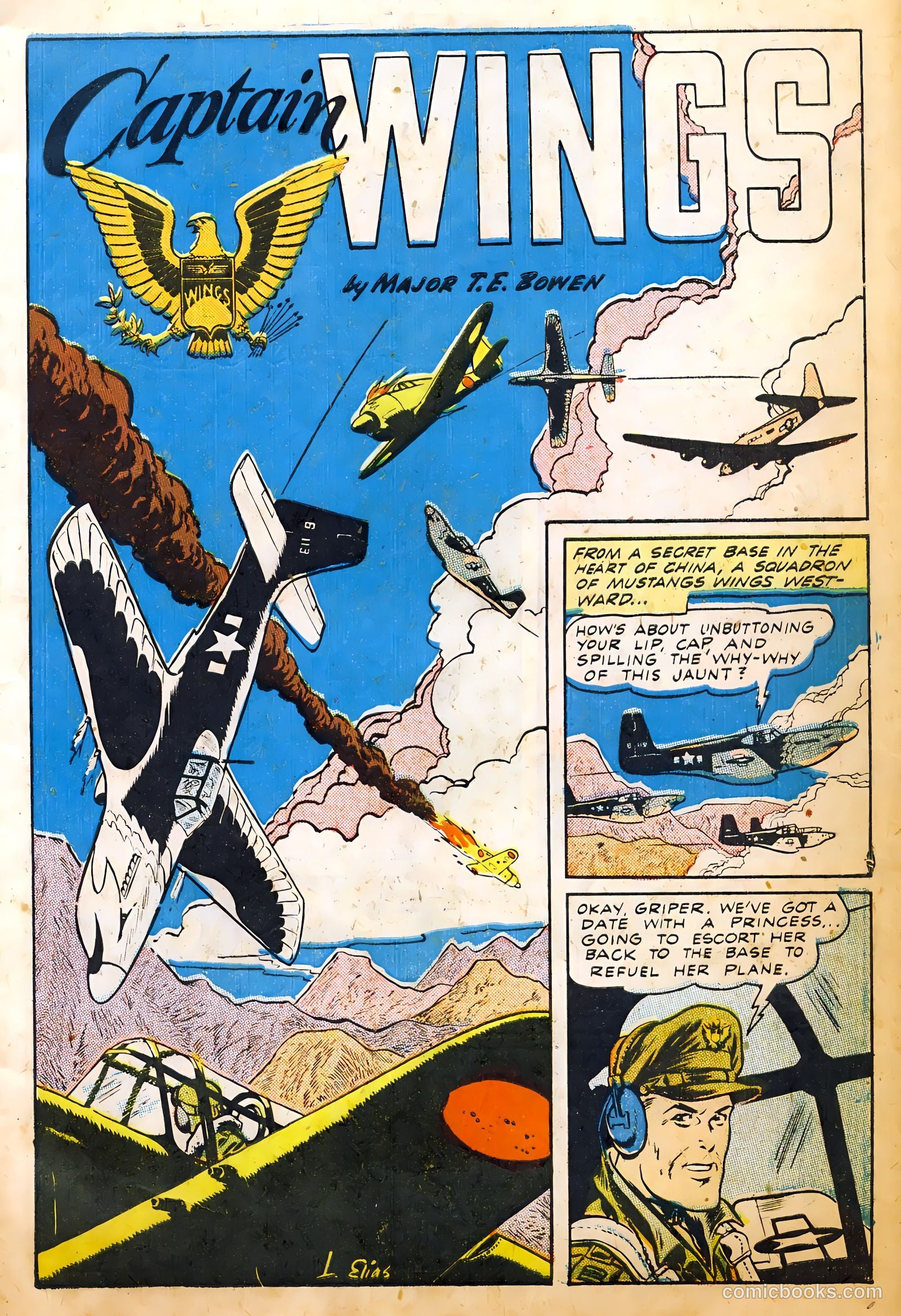 Wings Comics #52 (1944) — page 3 of 52