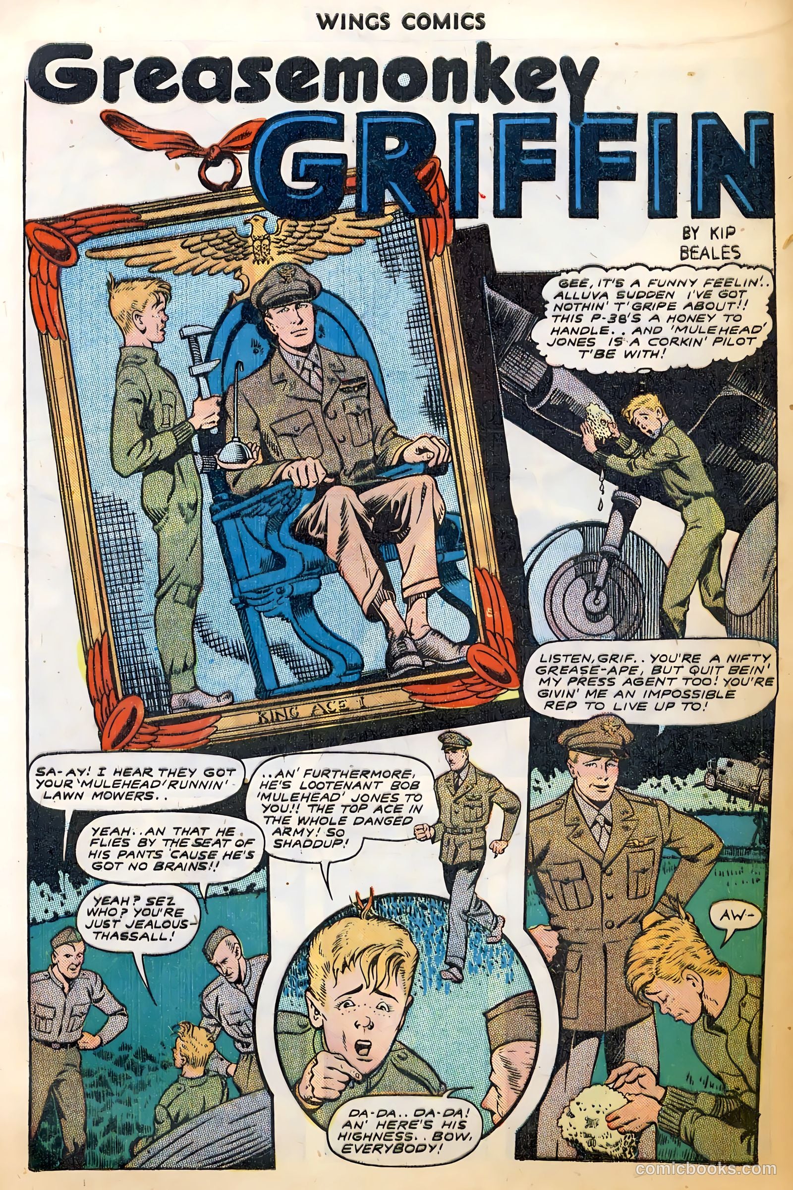 Wings Comics #52 (1944) — page 13 of 52