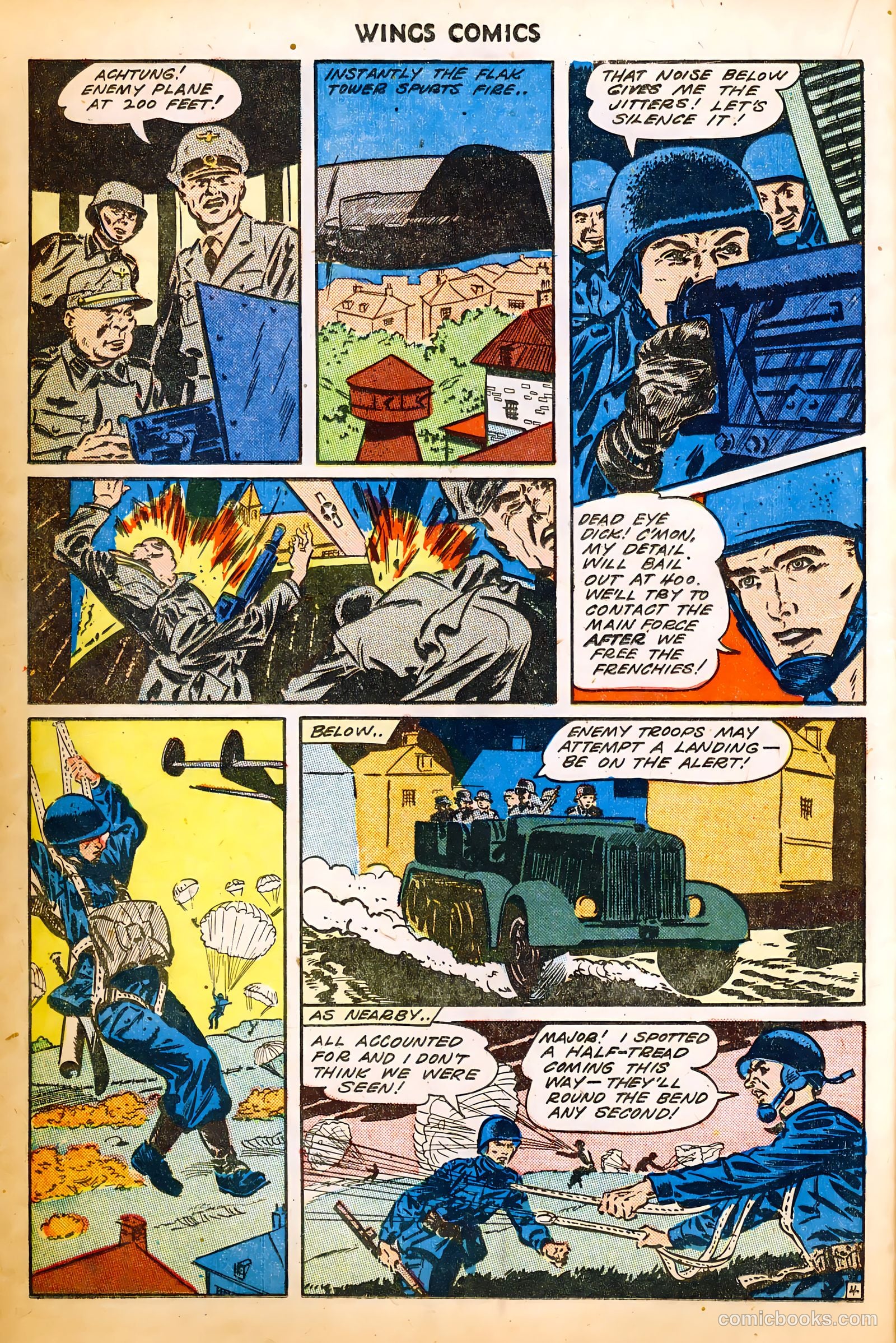 Wings Comics #52 (1944) — page 24 of 52
