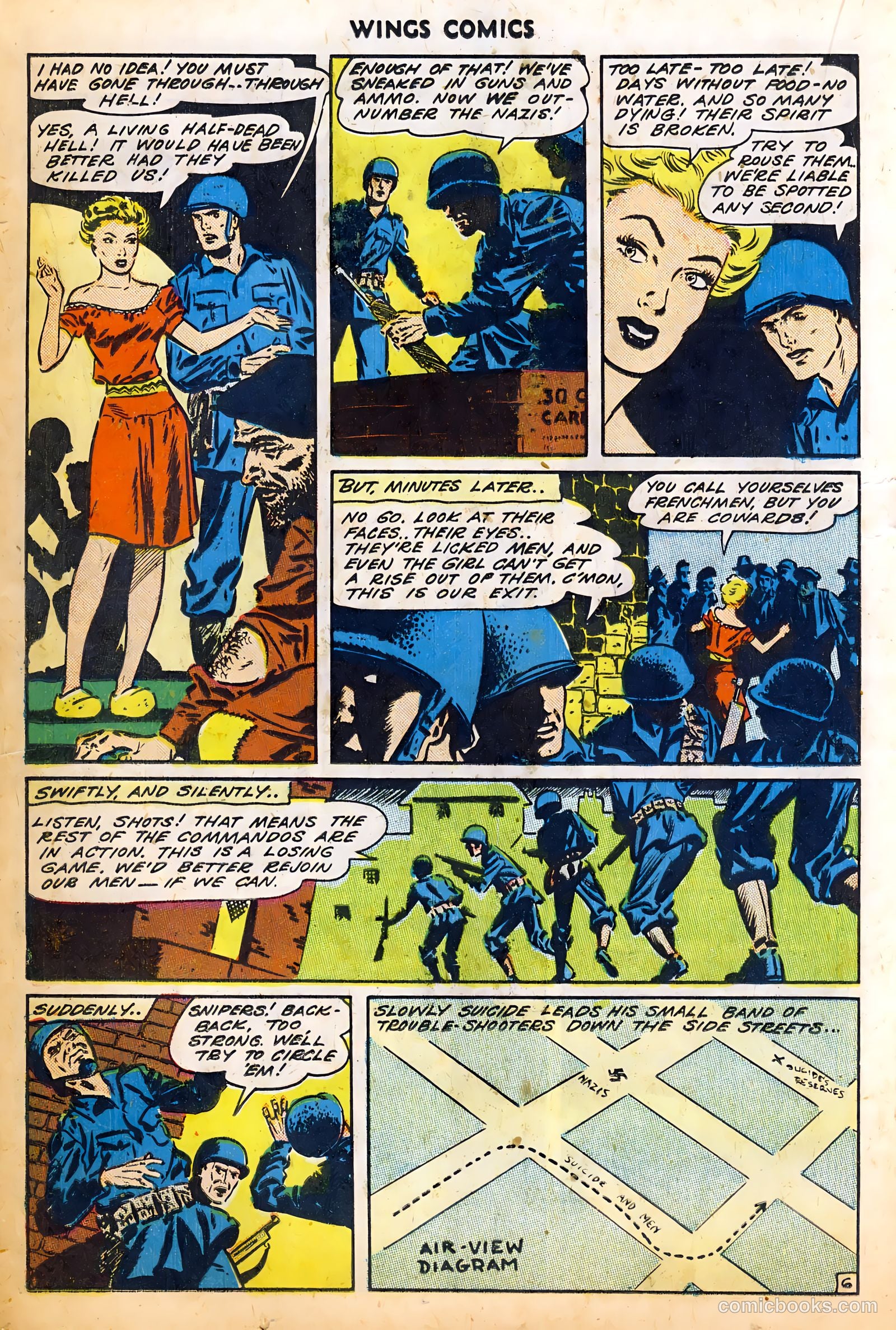 Wings Comics #52 (1944) — page 26 of 52