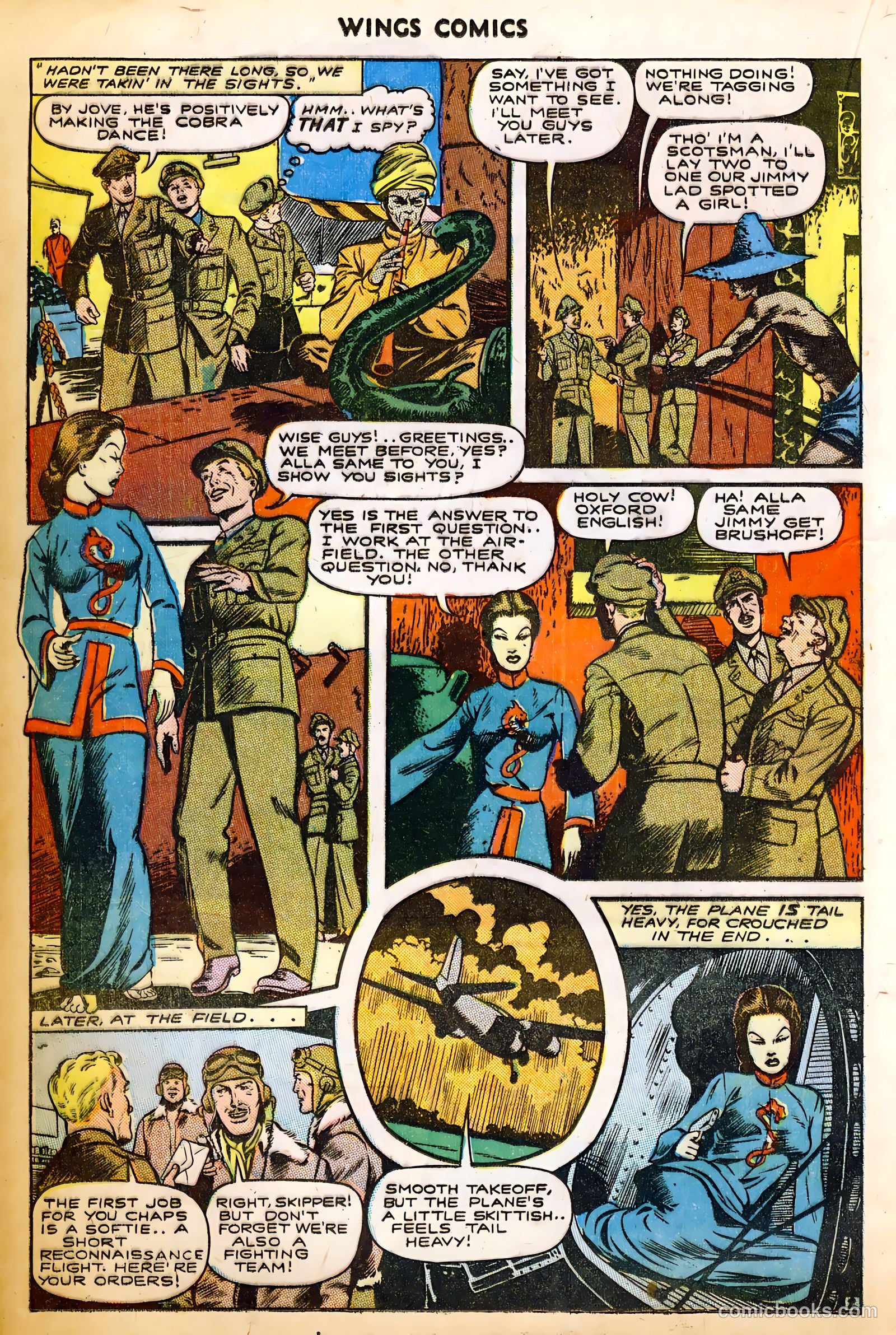 Wings Comics #52 (1944) — page 30 of 52