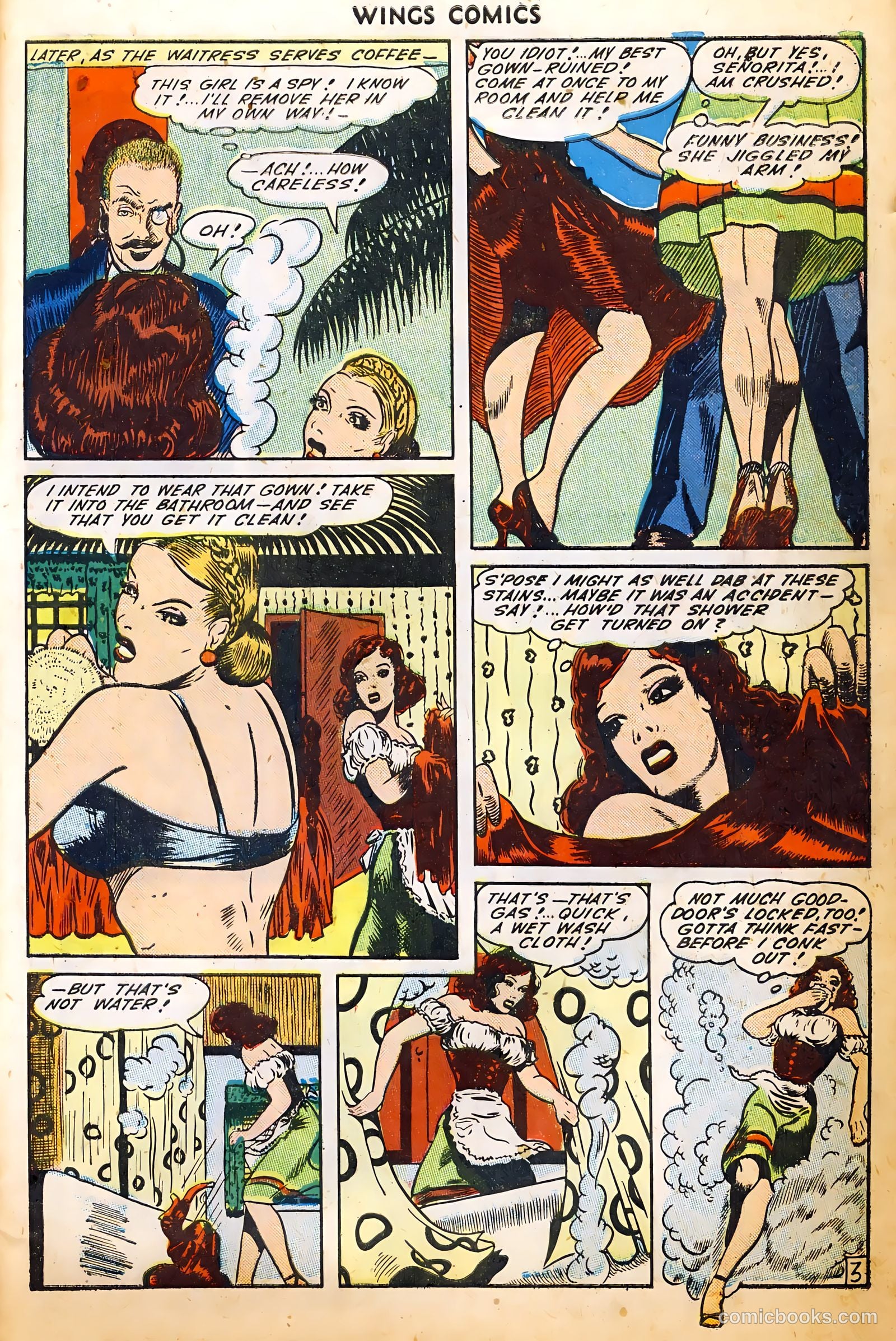 Wings Comics #52 (1944) — page 39 of 52