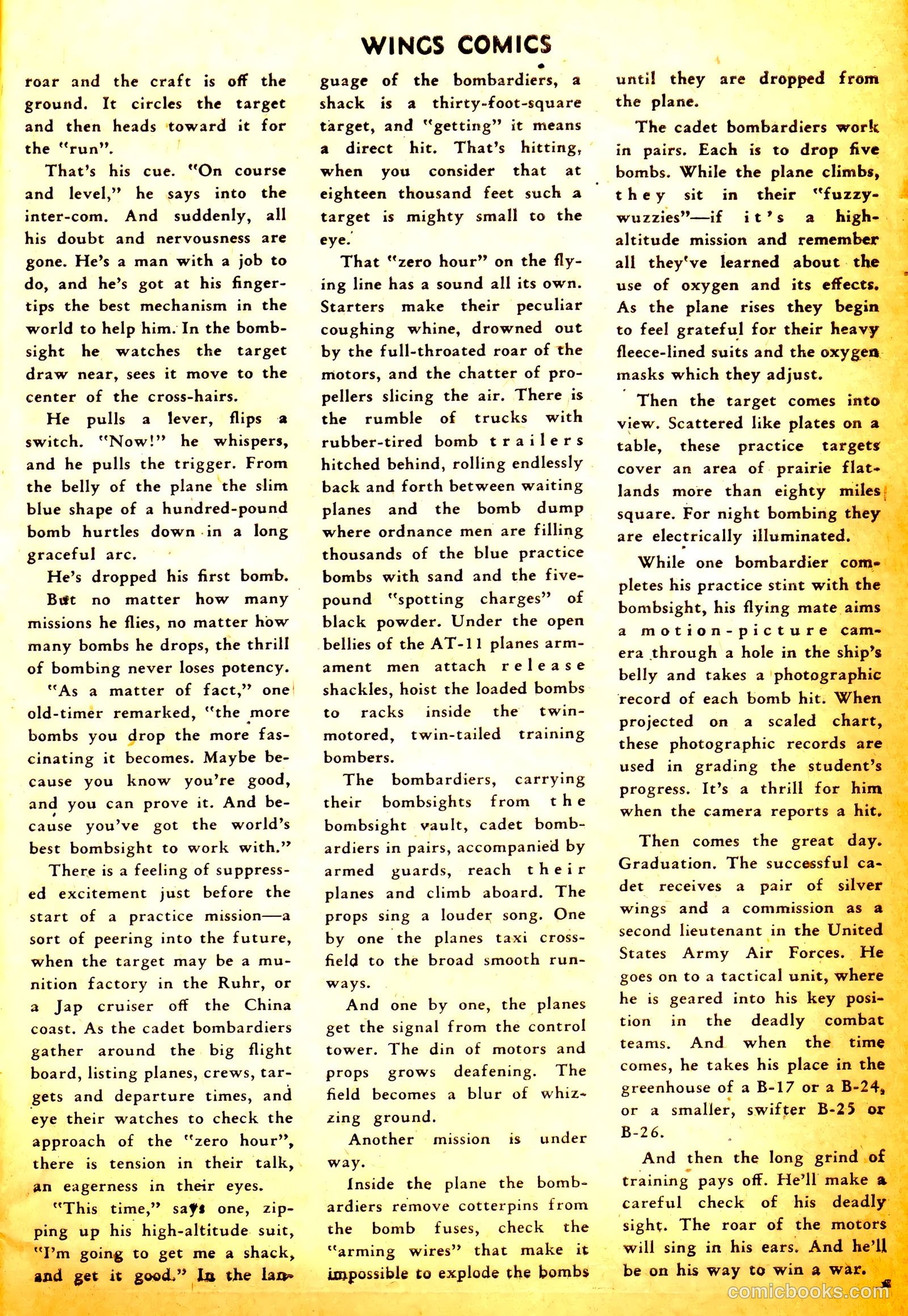 Wings Comics #52 (1944) — page 43 of 52