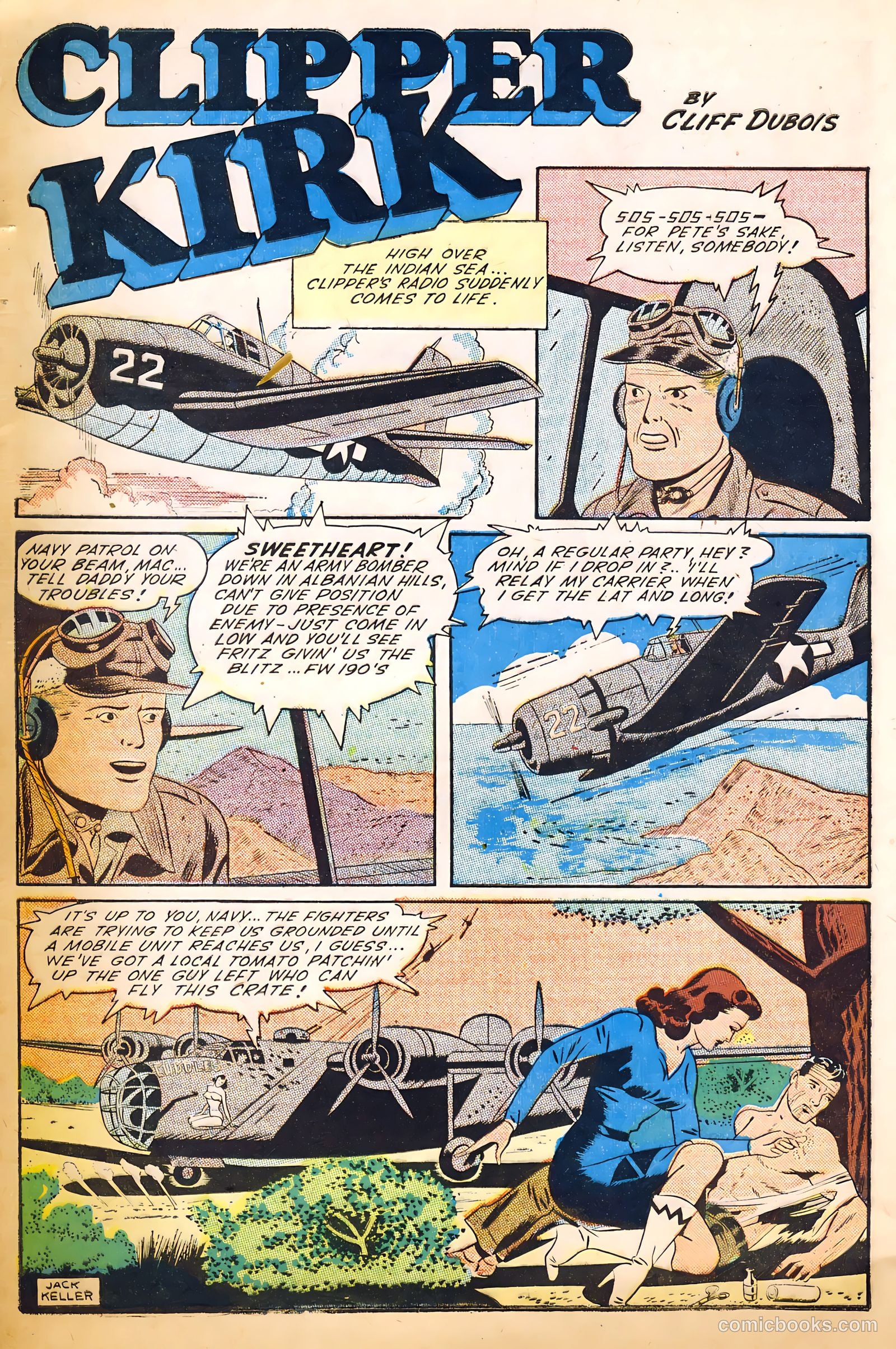 Wings Comics #52 (1944) — page 44 of 52