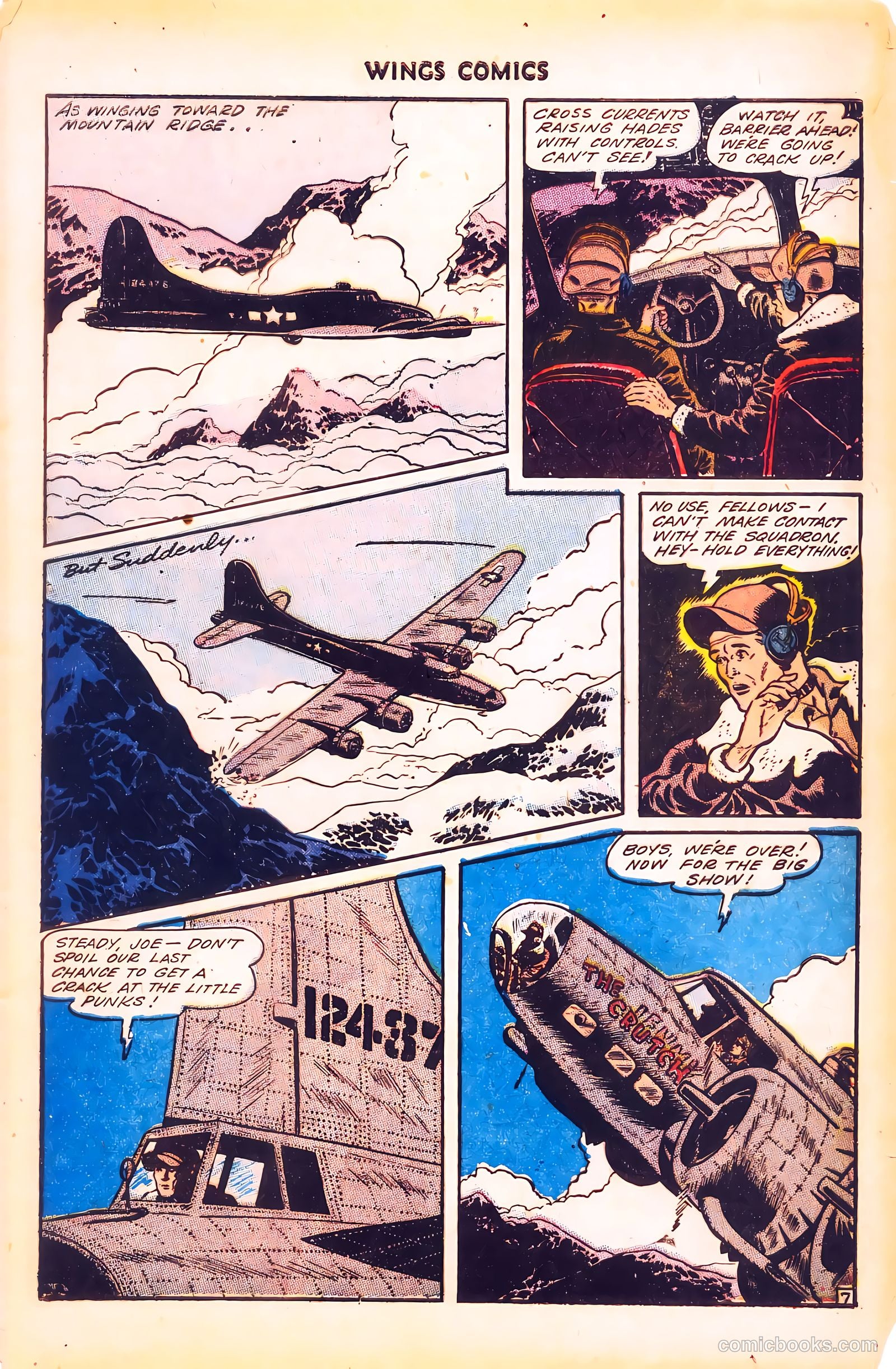 Wings Comics #53 (1945) — page 9 of 52