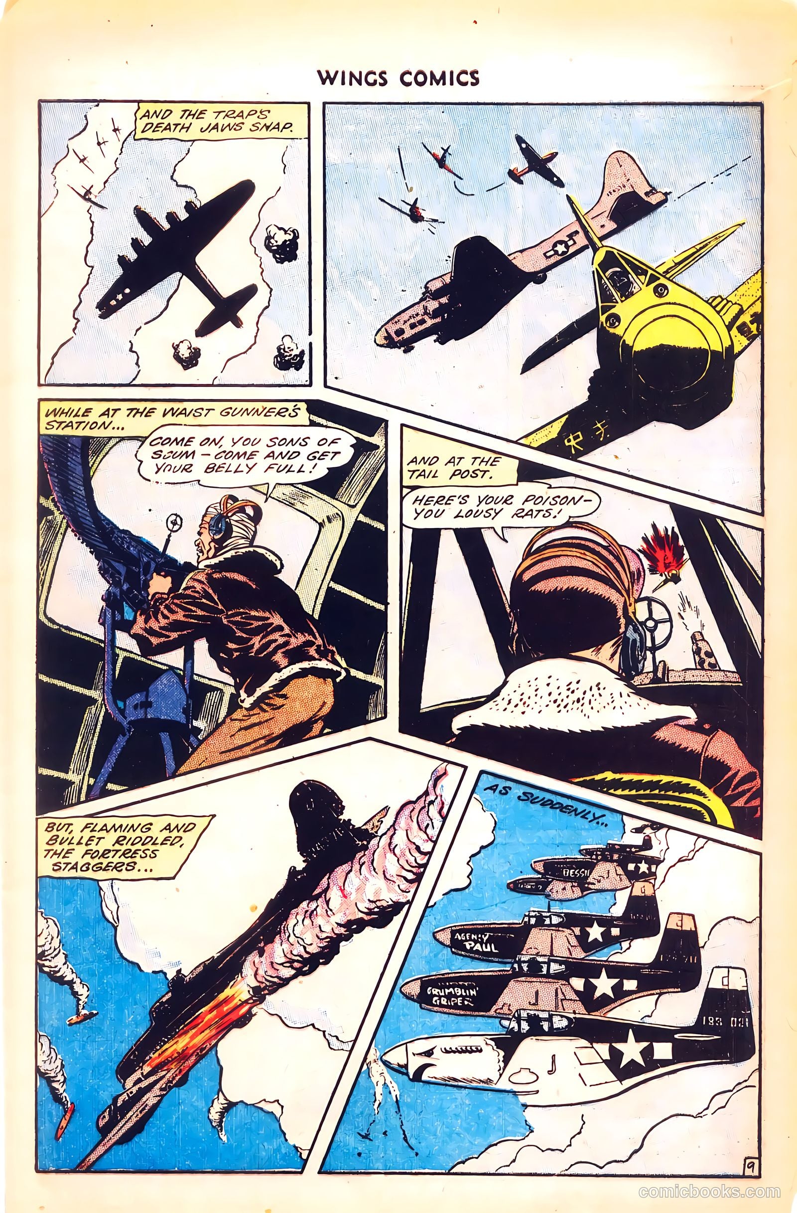 Wings Comics #53 (1945) — page 11 of 52