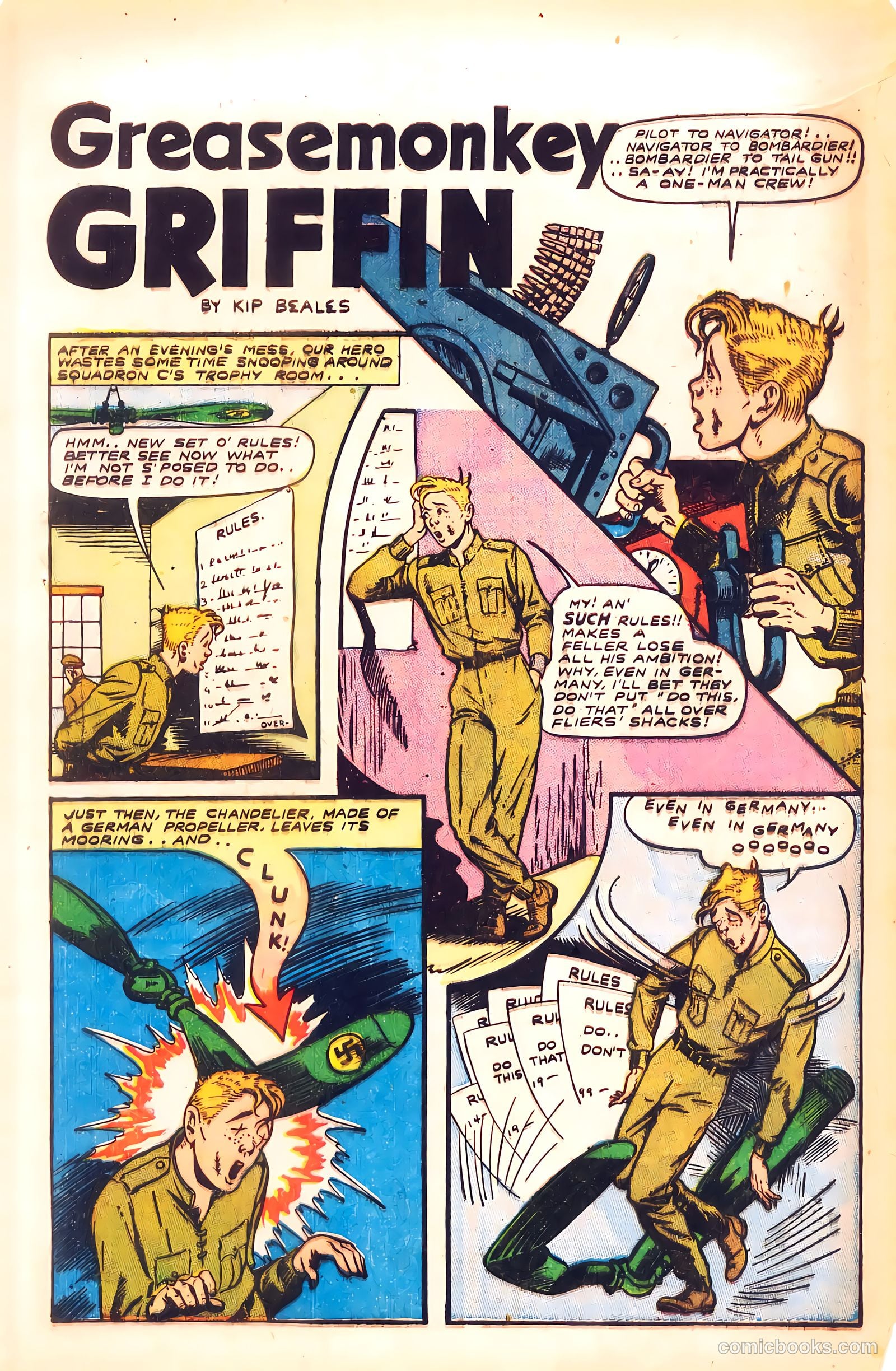 Wings Comics #53 (1945) — page 13 of 52