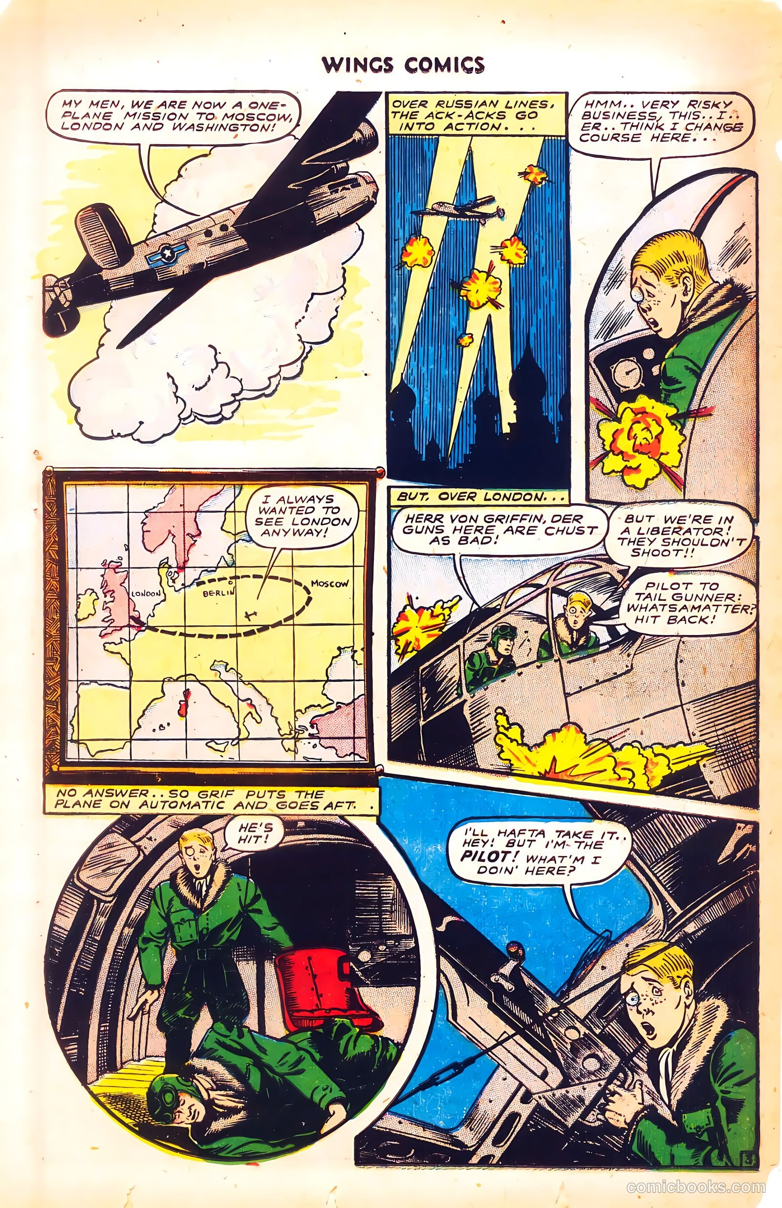 Wings Comics #53 (1945) — page 15 of 52