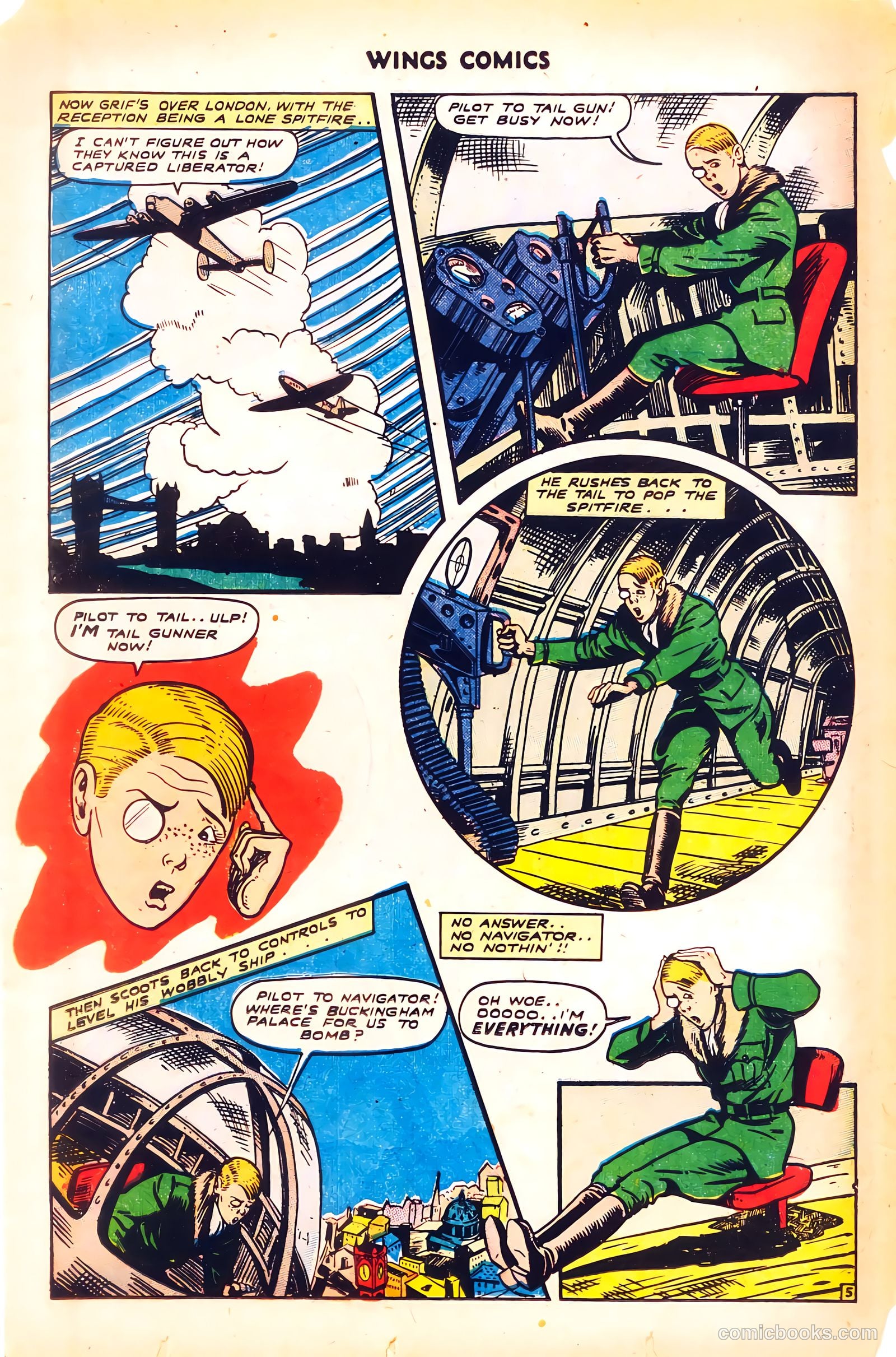 Wings Comics #53 (1945) — page 17 of 52