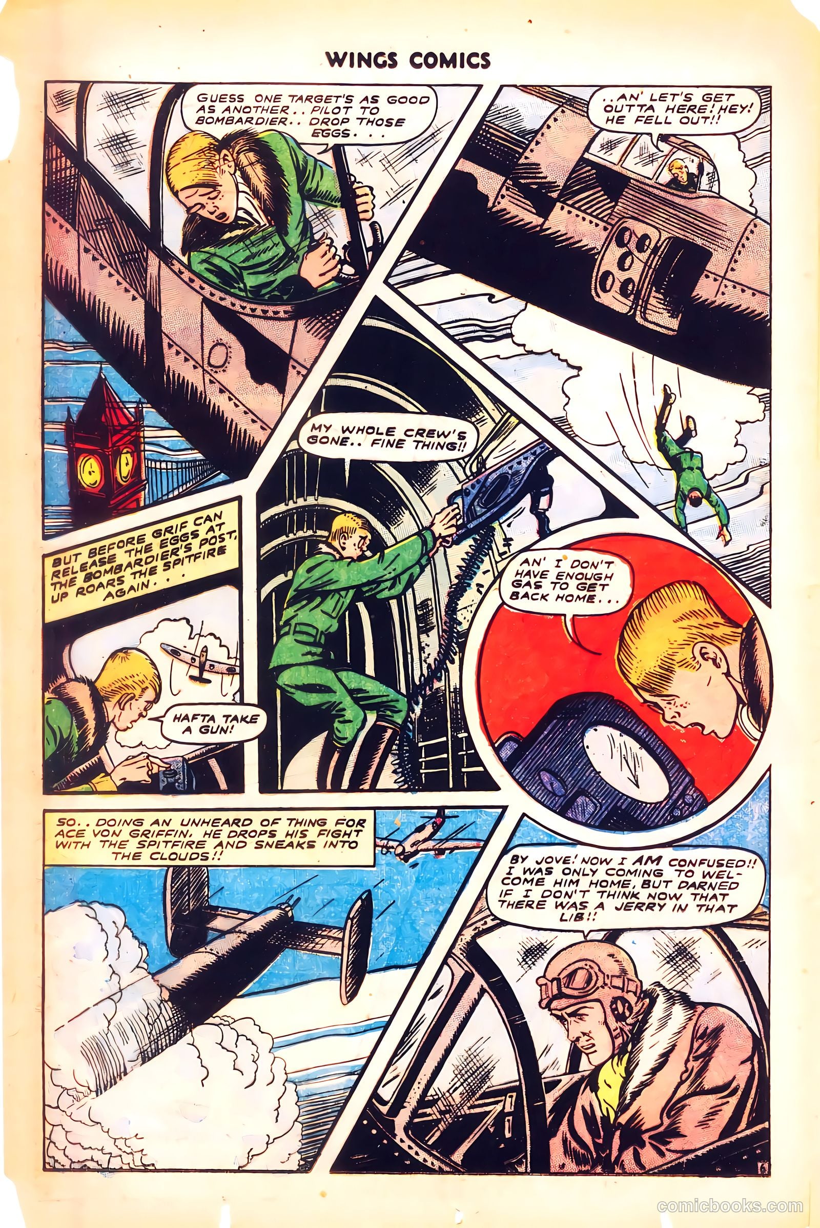 Wings Comics #53 (1945) — page 18 of 52