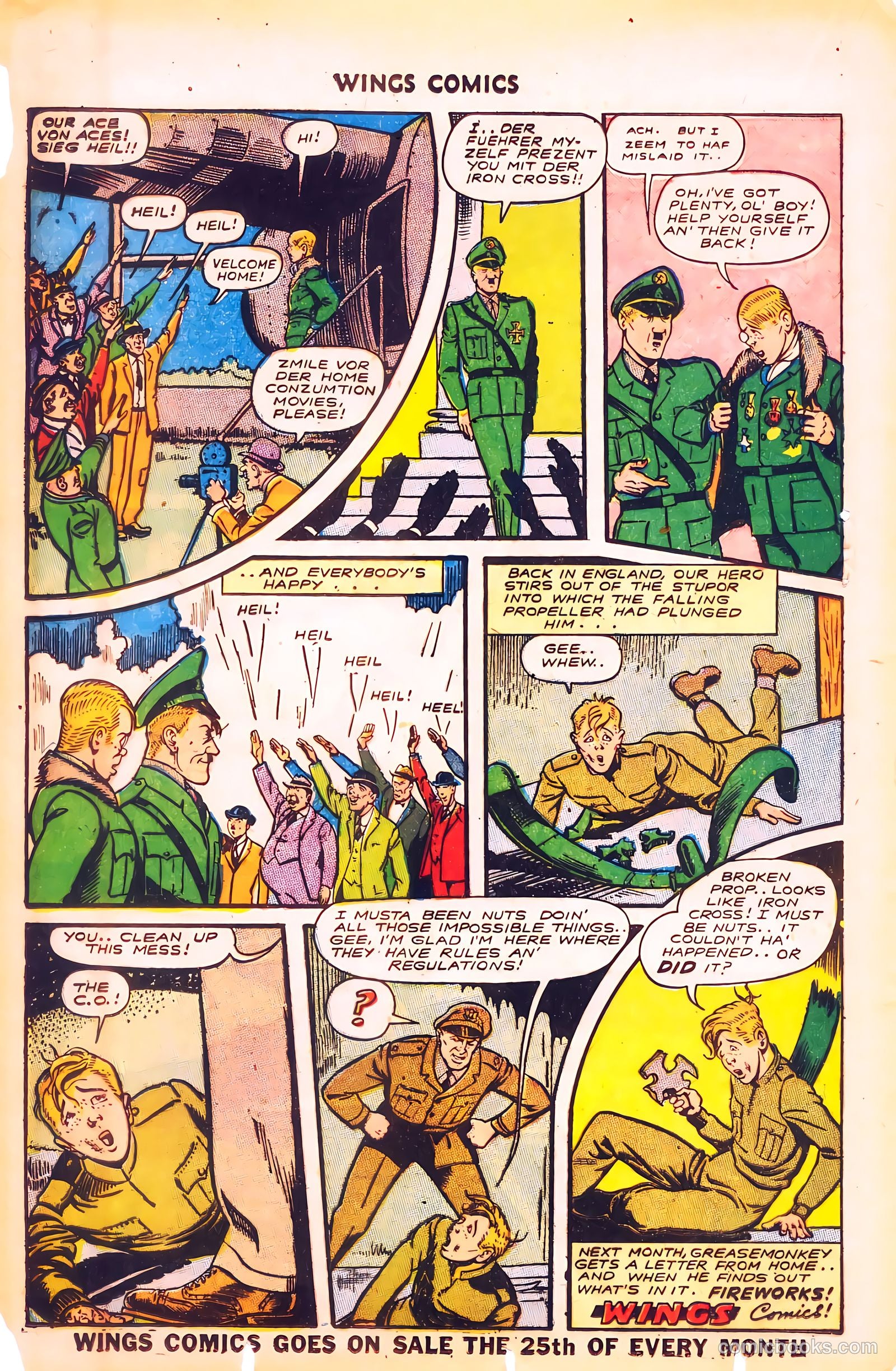 Wings Comics #53 (1945) — page 20 of 52