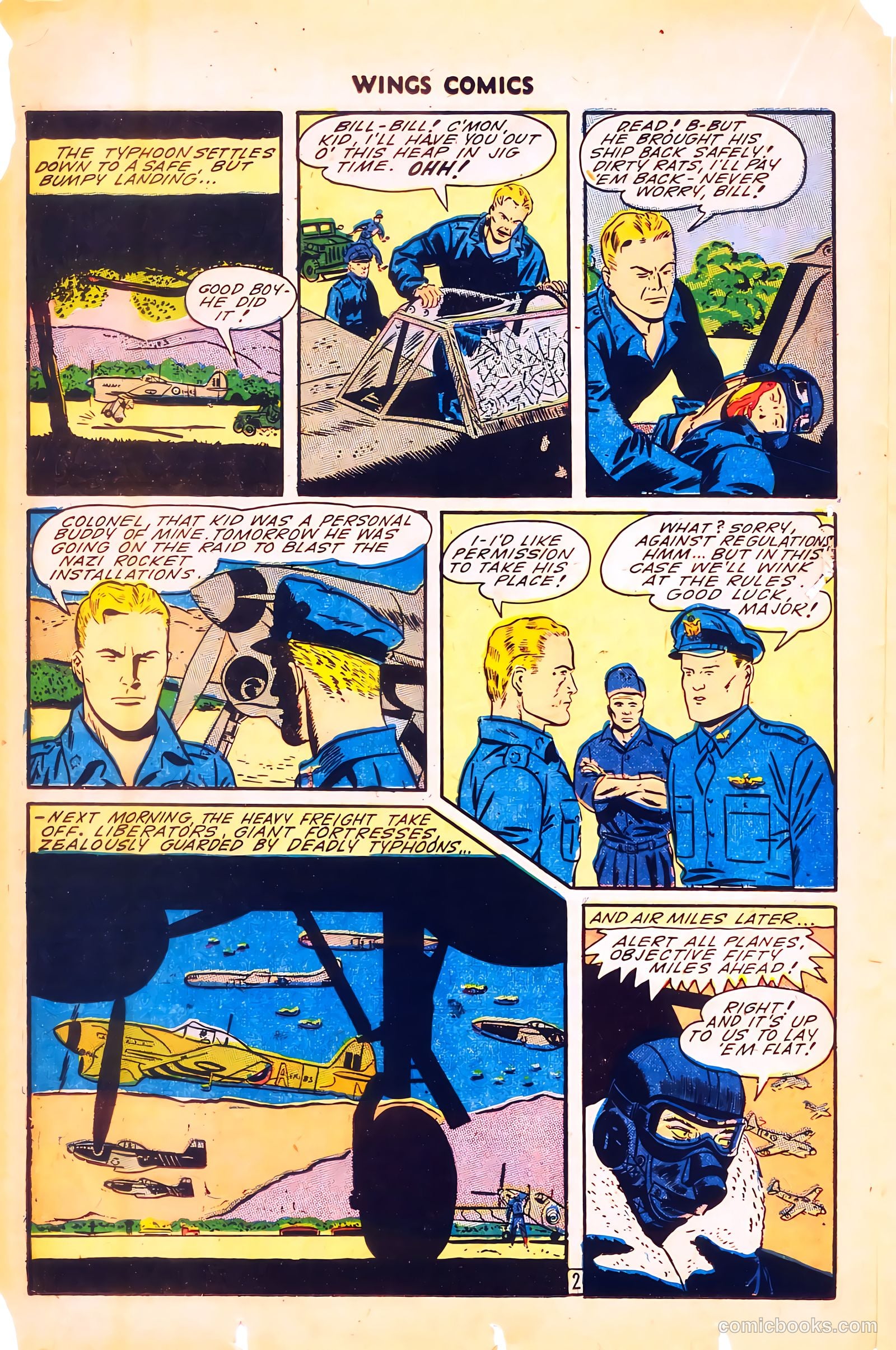 Wings Comics #53 (1945) — page 22 of 52